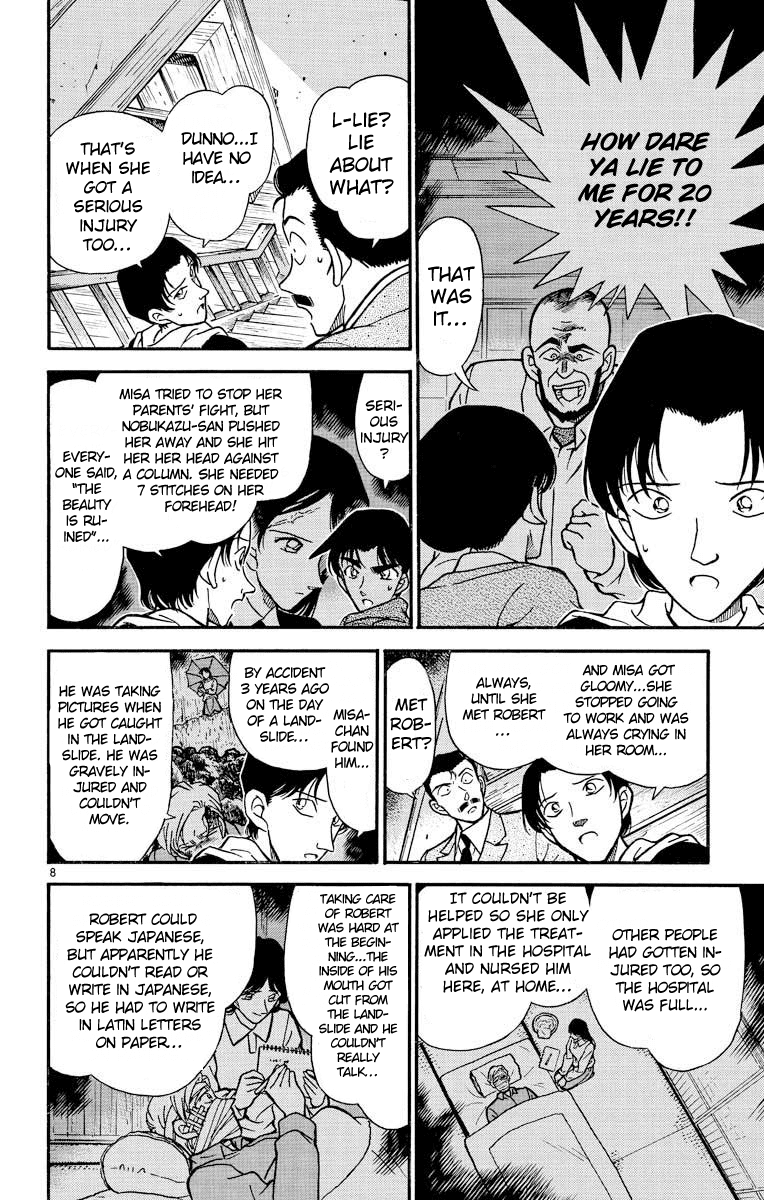 Detective Conan Chapter 248 page 9 - Chapter 248: Heiji's Scream?!