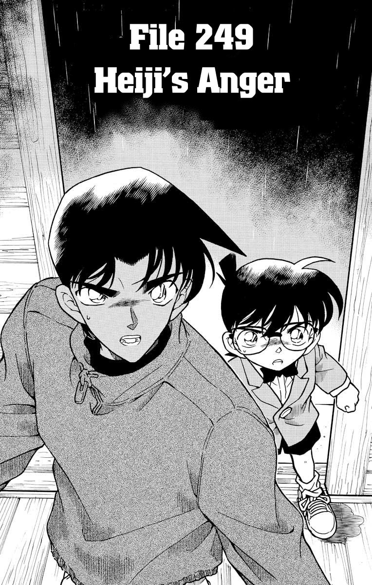 Detective Conan Chapter 249 page 2 - Chapter 249: Heiji's Anger