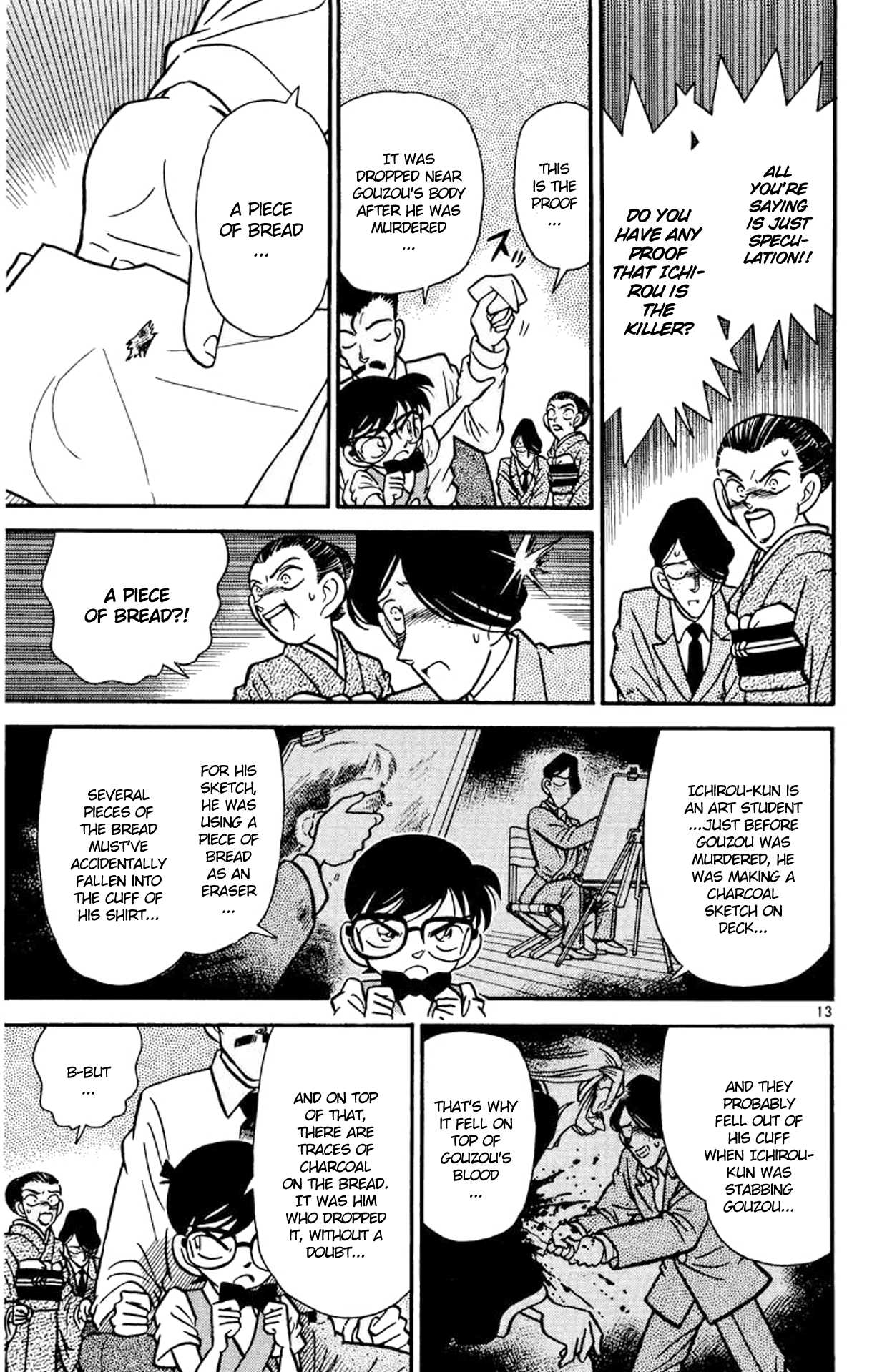 Detective Conan Chapter 25 page 14 - Chapter 25: The Dream That Will Not Come True