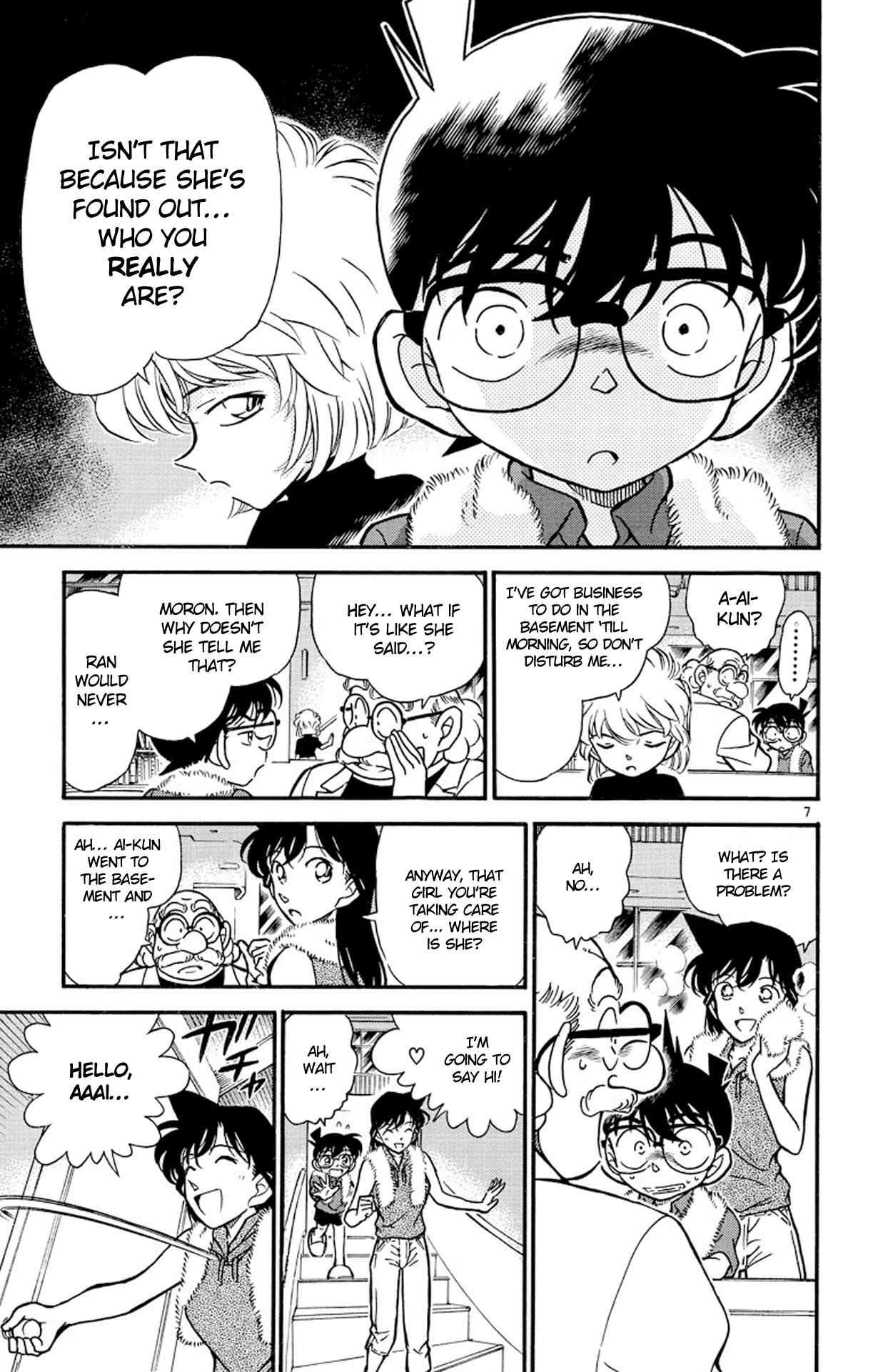 Detective Conan Chapter 251 page 8 - Chapter 251: The Wounded Great Detective