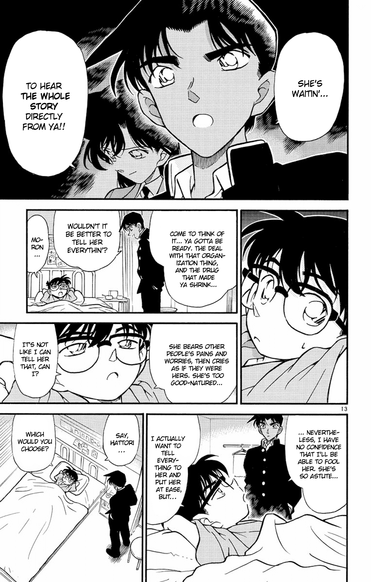 Detective Conan Chapter 254 page 14 - Chapter 254: A Hesitant Heart