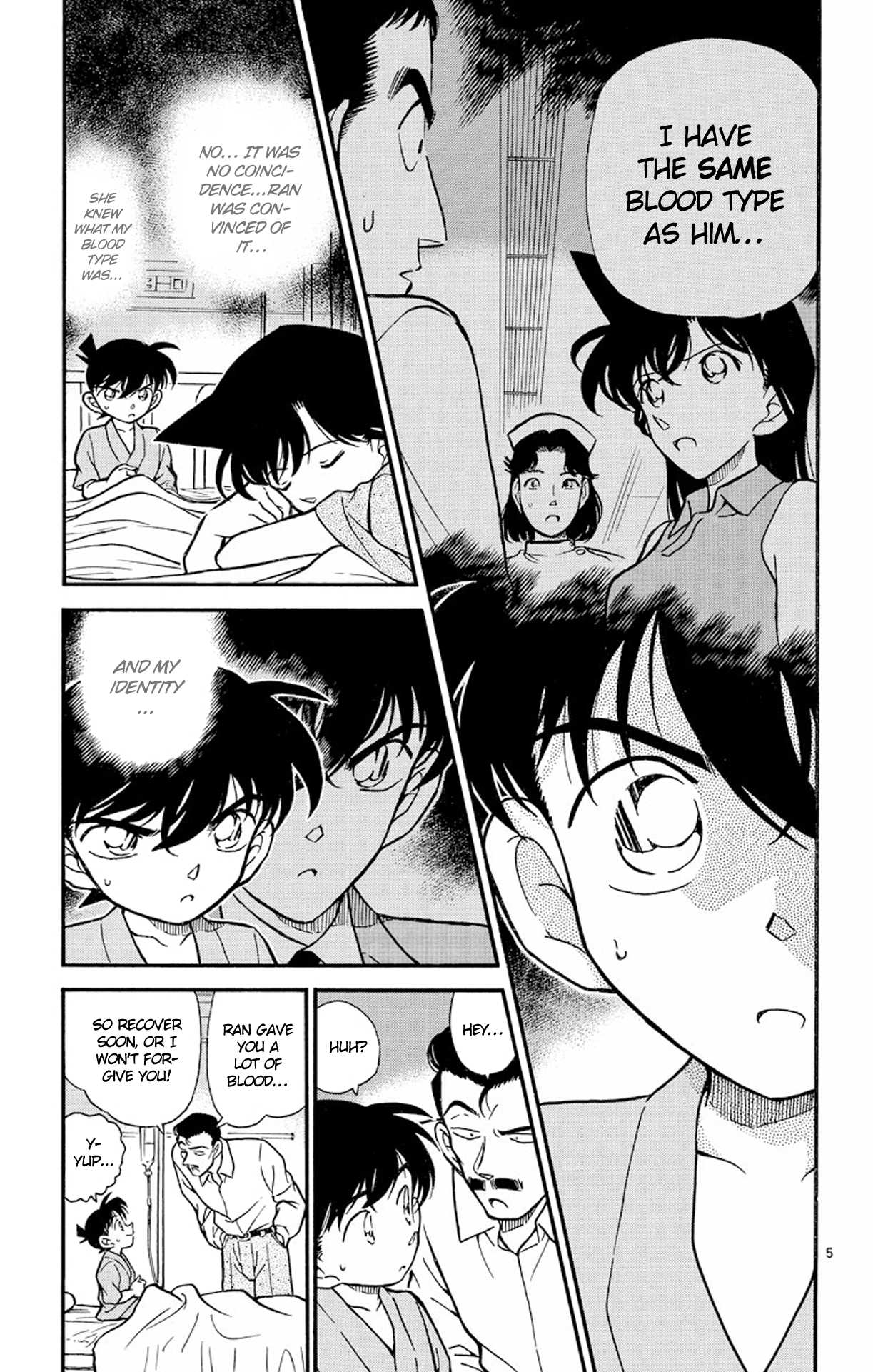 Detective Conan Chapter 254 page 6 - Chapter 254: A Hesitant Heart