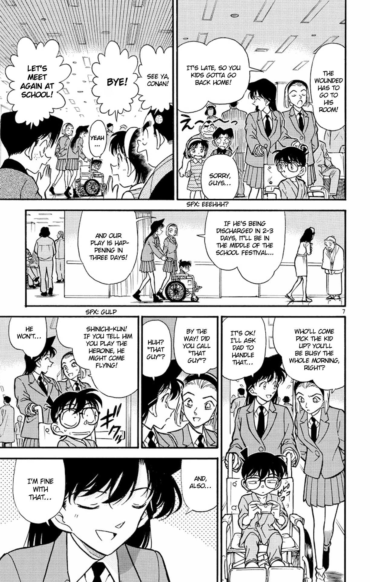 Detective Conan Chapter 254 page 8 - Chapter 254: A Hesitant Heart