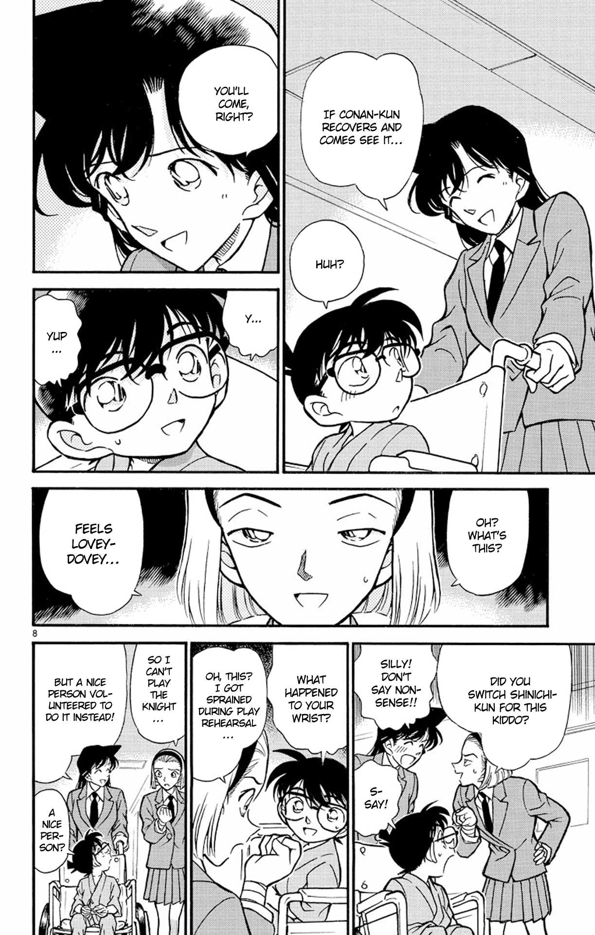 Detective Conan Chapter 254 page 9 - Chapter 254: A Hesitant Heart