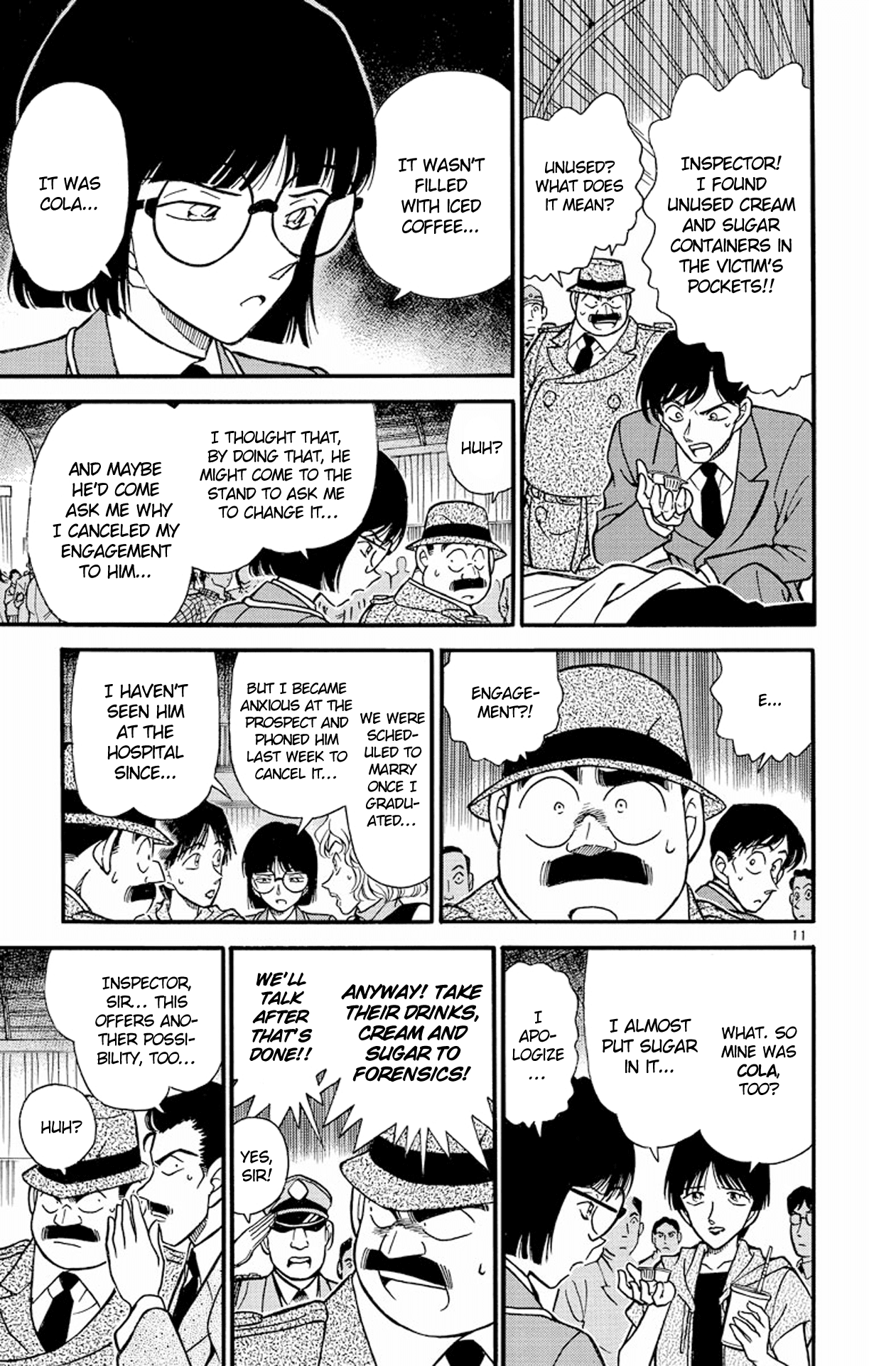Detective Conan Chapter 256 page 12 - Chapter 256: The Covered Truth