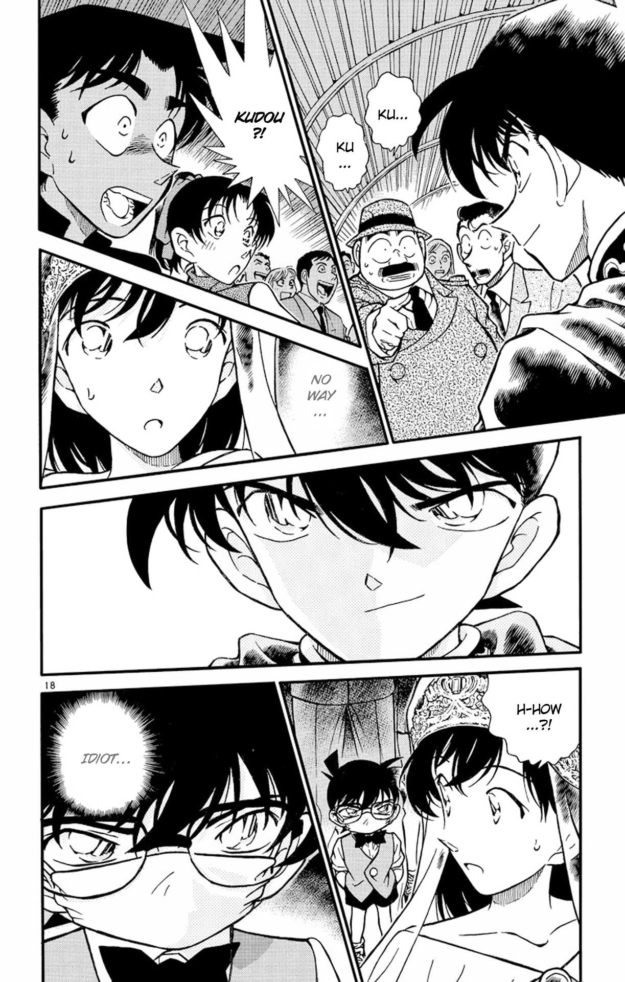 Detective Conan Chapter 256 page 18 - Chapter 256: The Covered Truth