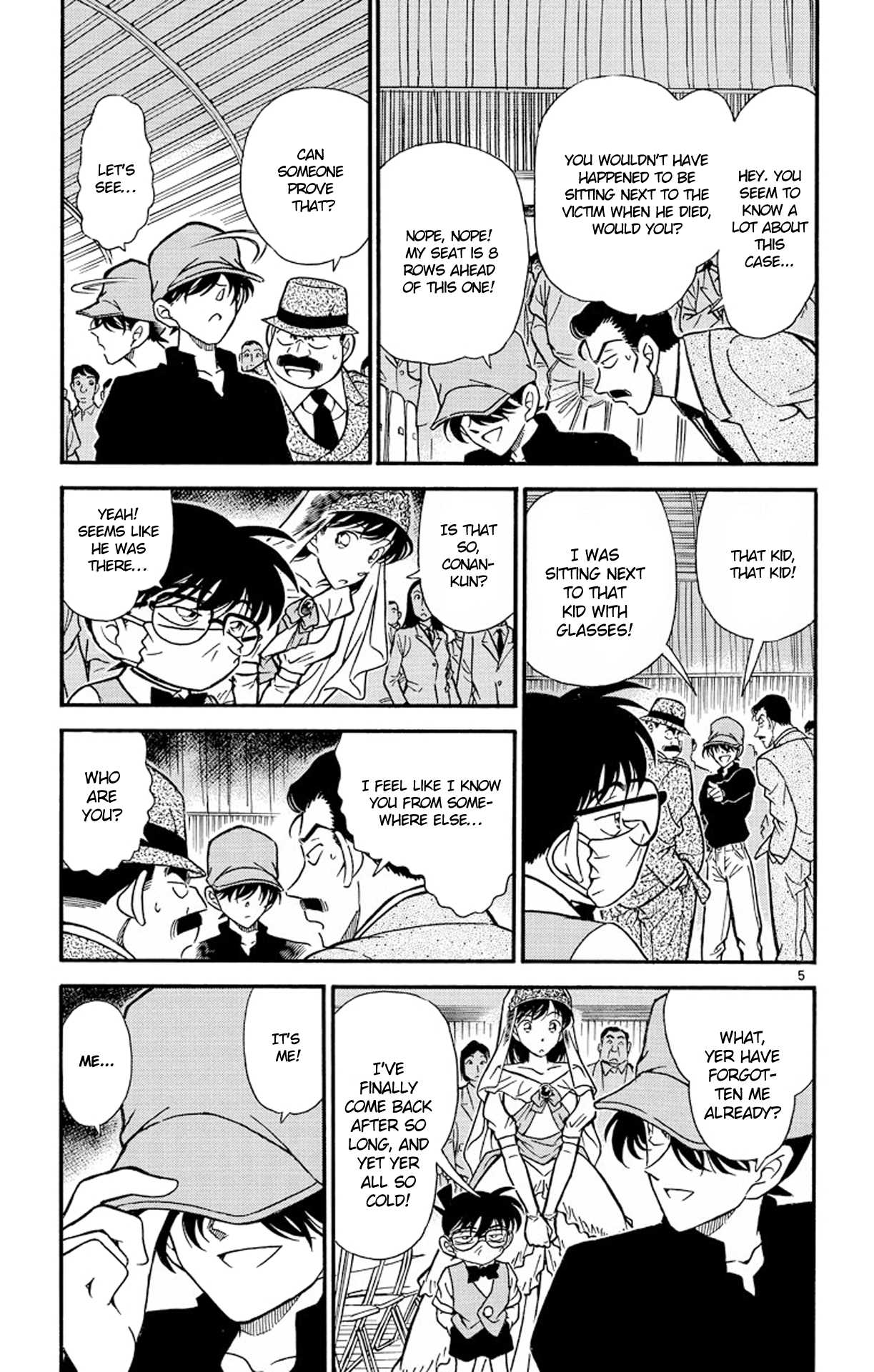 Detective Conan Chapter 256 page 6 - Chapter 256: The Covered Truth