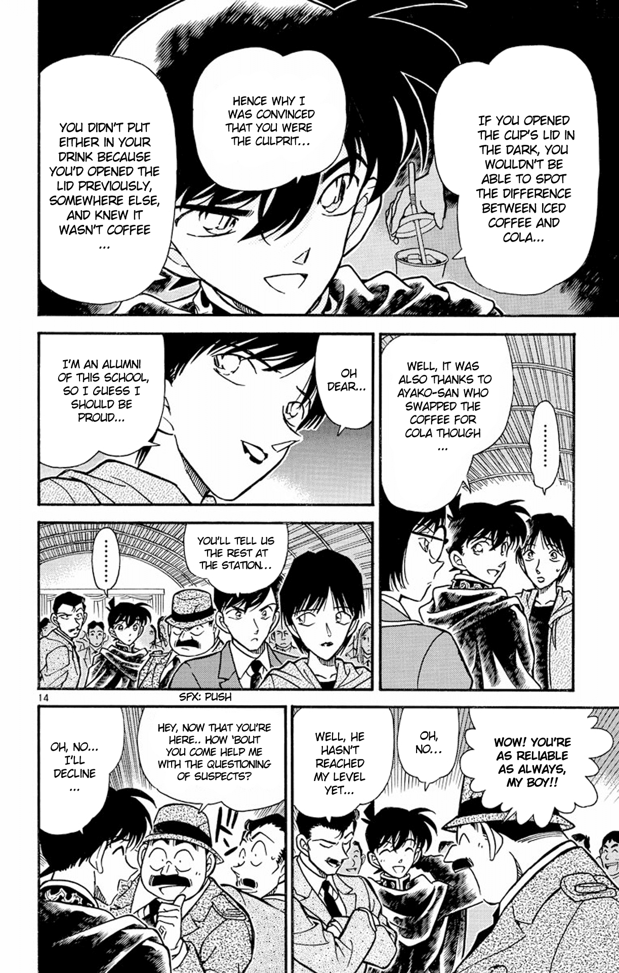Detective Conan Chapter 257 page 15 - Chapter 257: The Desperate Revival