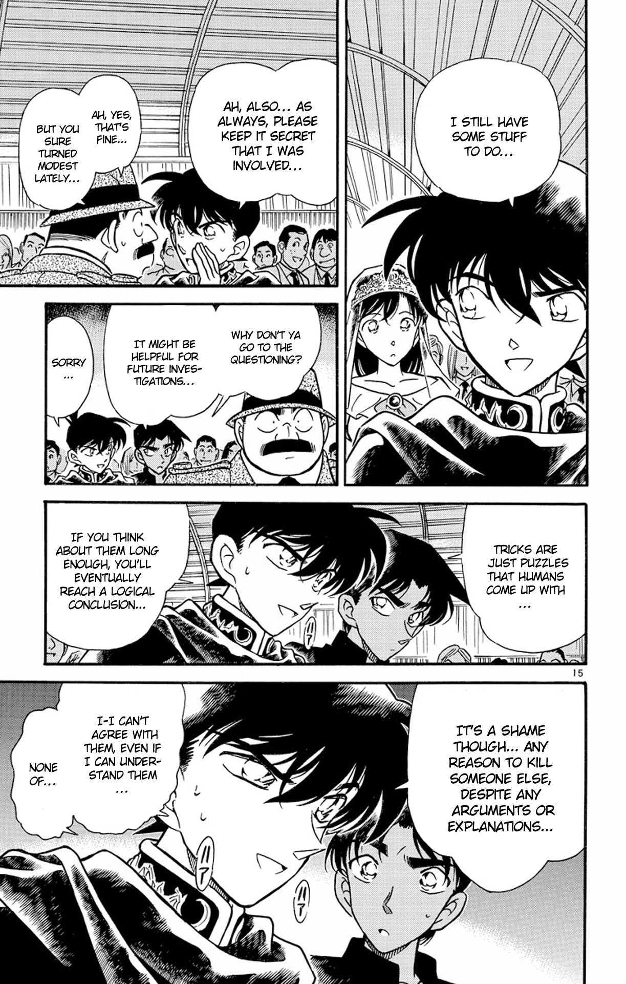 Detective Conan Chapter 257 page 16 - Chapter 257: The Desperate Revival