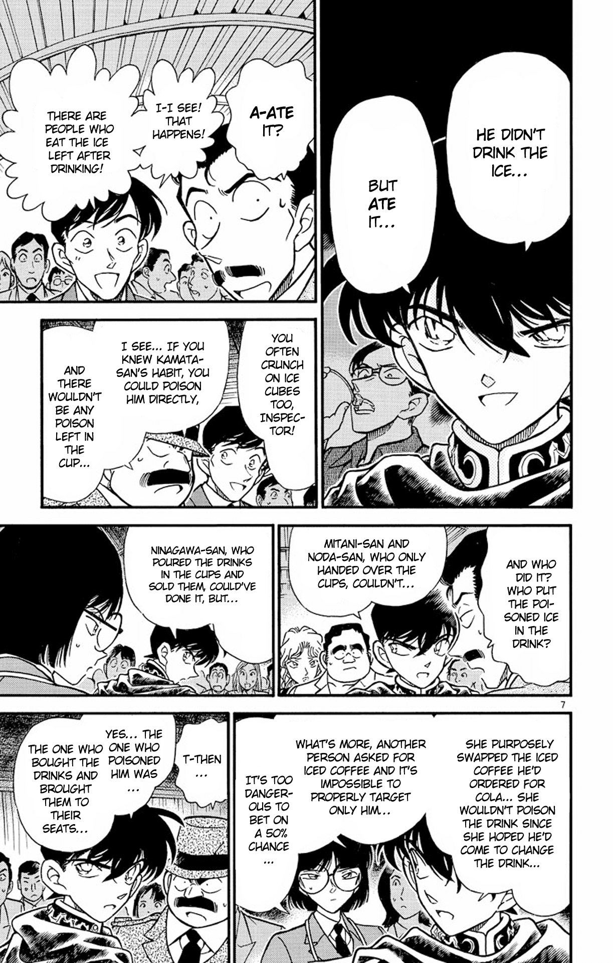 Detective Conan Chapter 257 page 8 - Chapter 257: The Desperate Revival