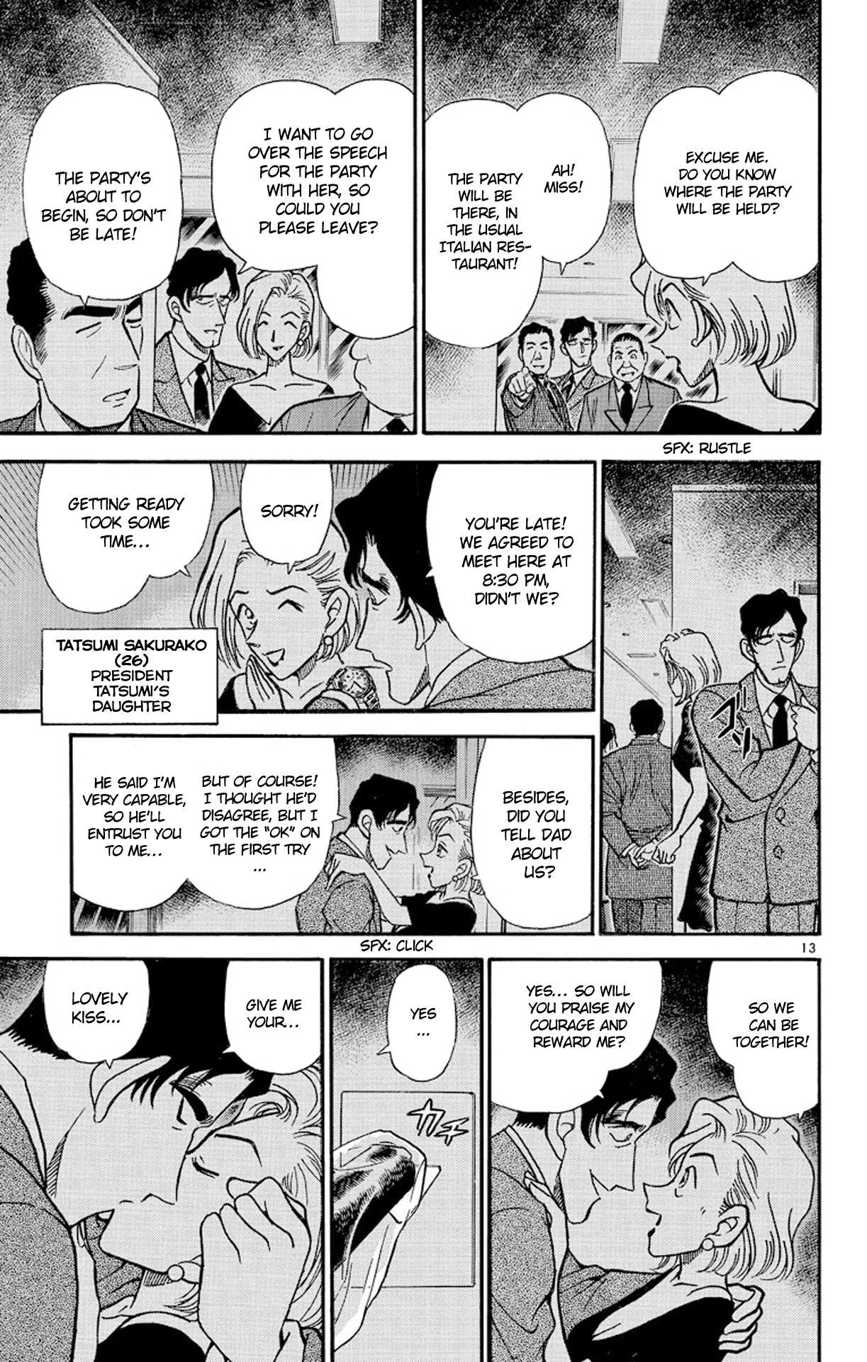 Detective Conan Chapter 258 page 14 - Chapter 258: A Brief Rest