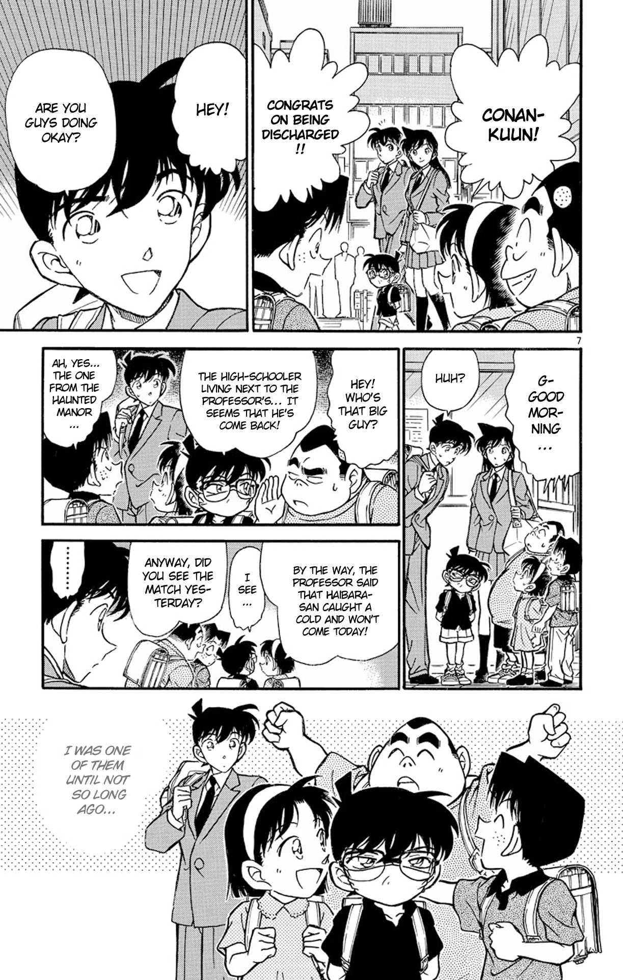 Detective Conan Chapter 258 page 8 - Chapter 258: A Brief Rest