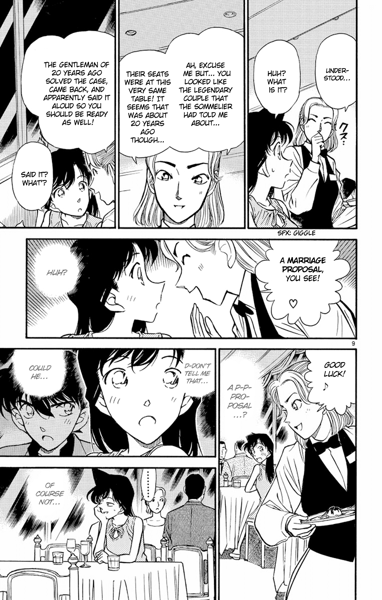 Detective Conan Chapter 259 page 10 - Chapter 259: A Peaceful Time