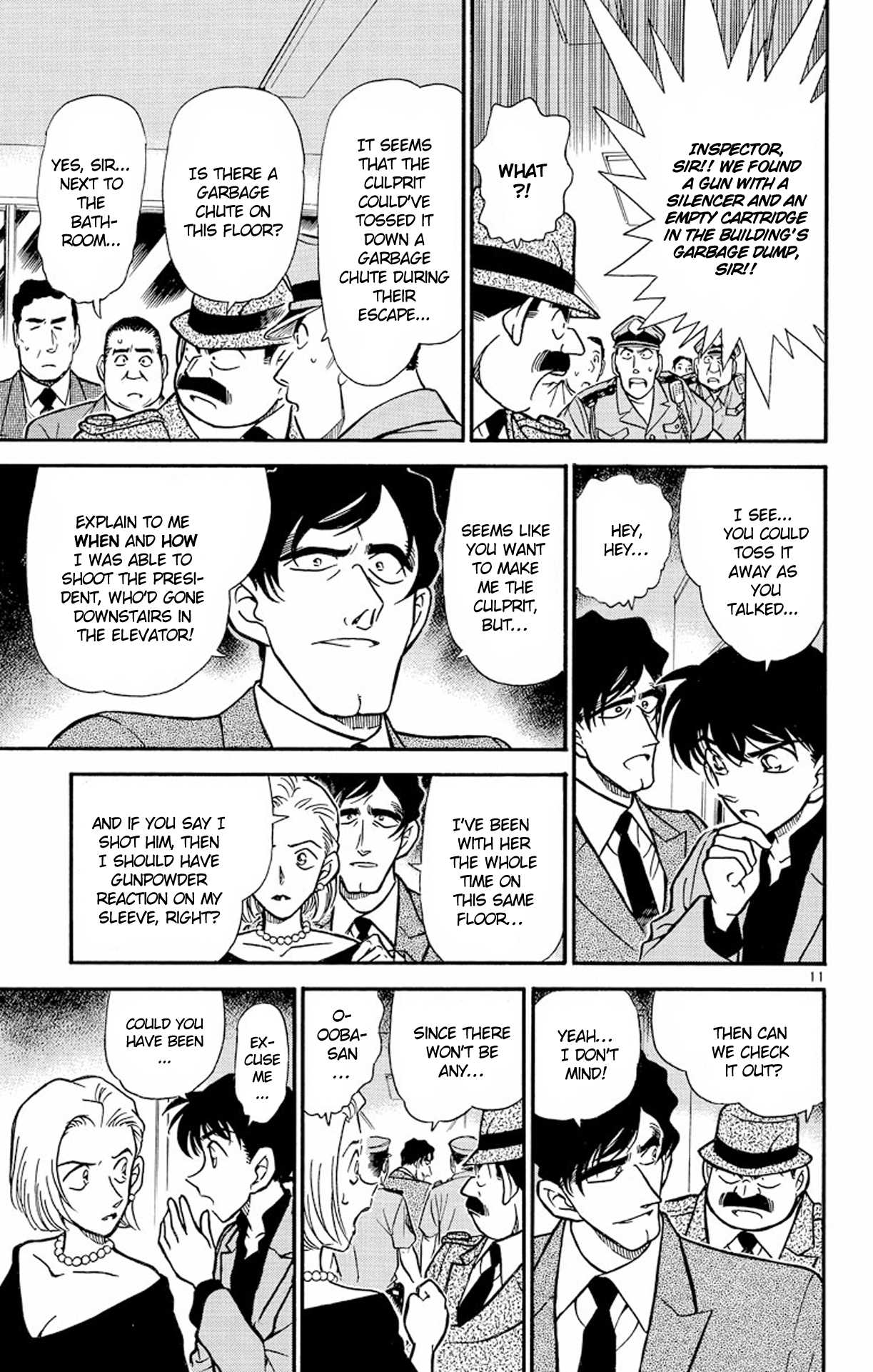 Detective Conan Chapter 259 page 12 - Chapter 259: A Peaceful Time