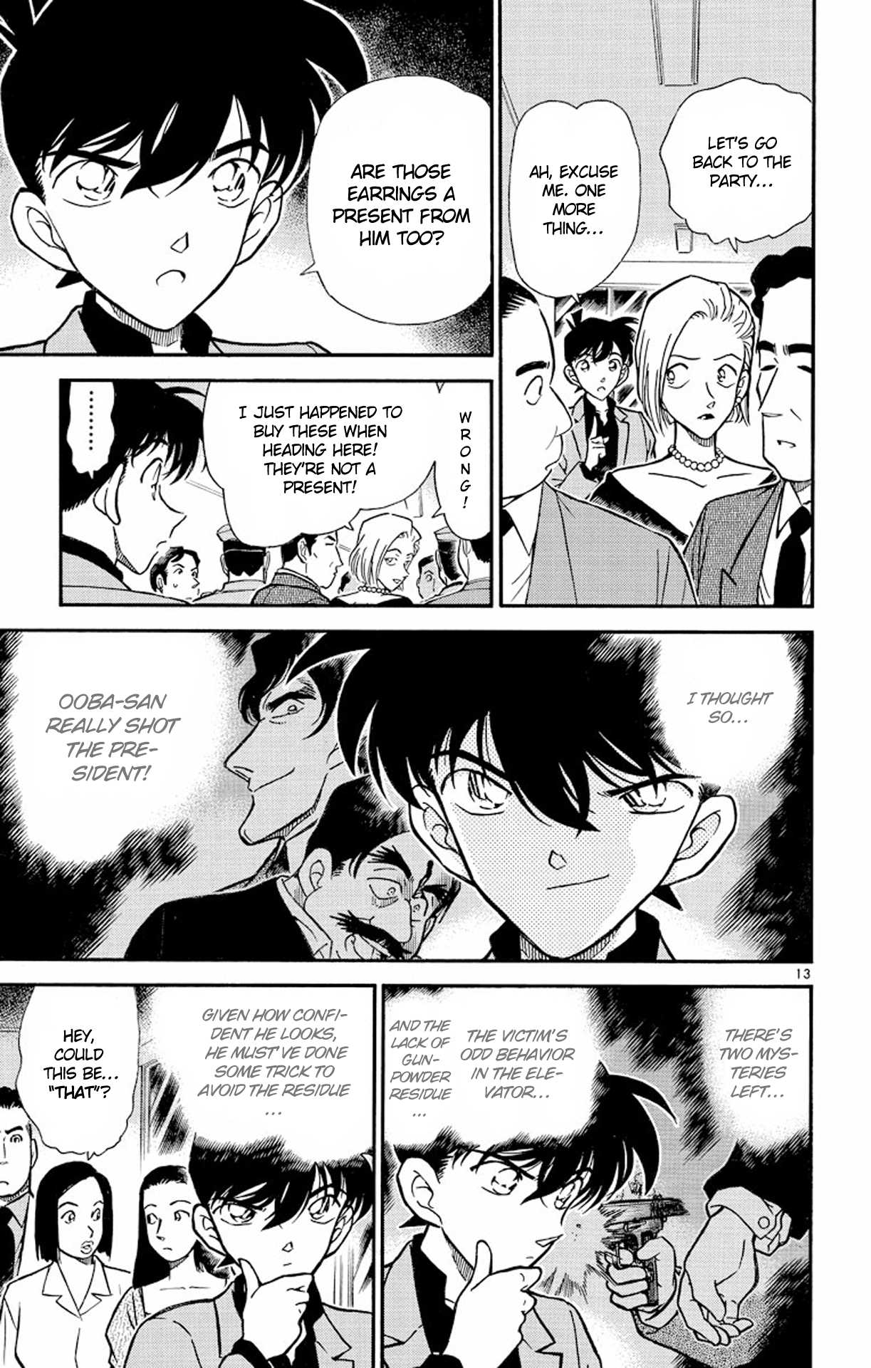 Detective Conan Chapter 259 page 14 - Chapter 259: A Peaceful Time