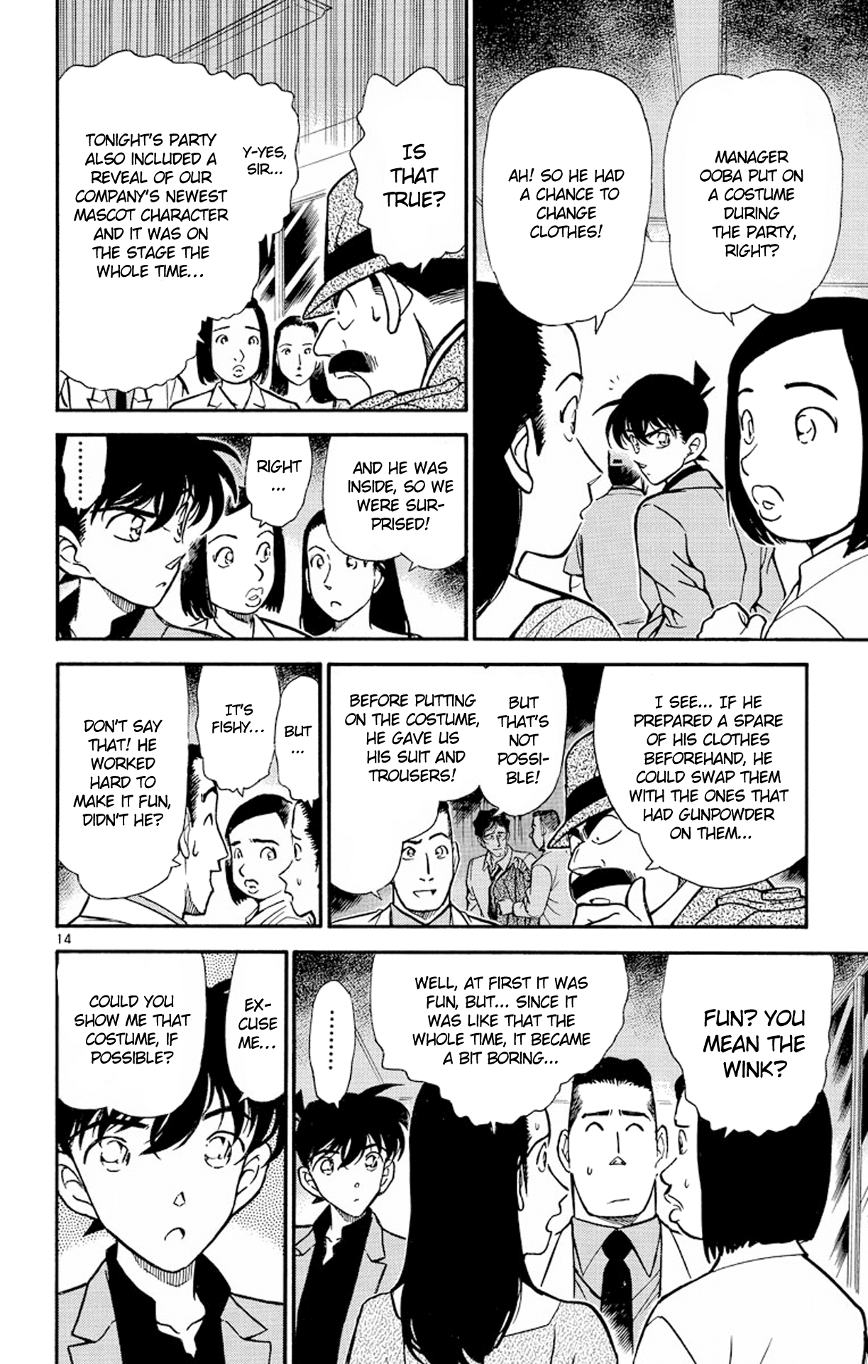 Detective Conan Chapter 259 page 15 - Chapter 259: A Peaceful Time