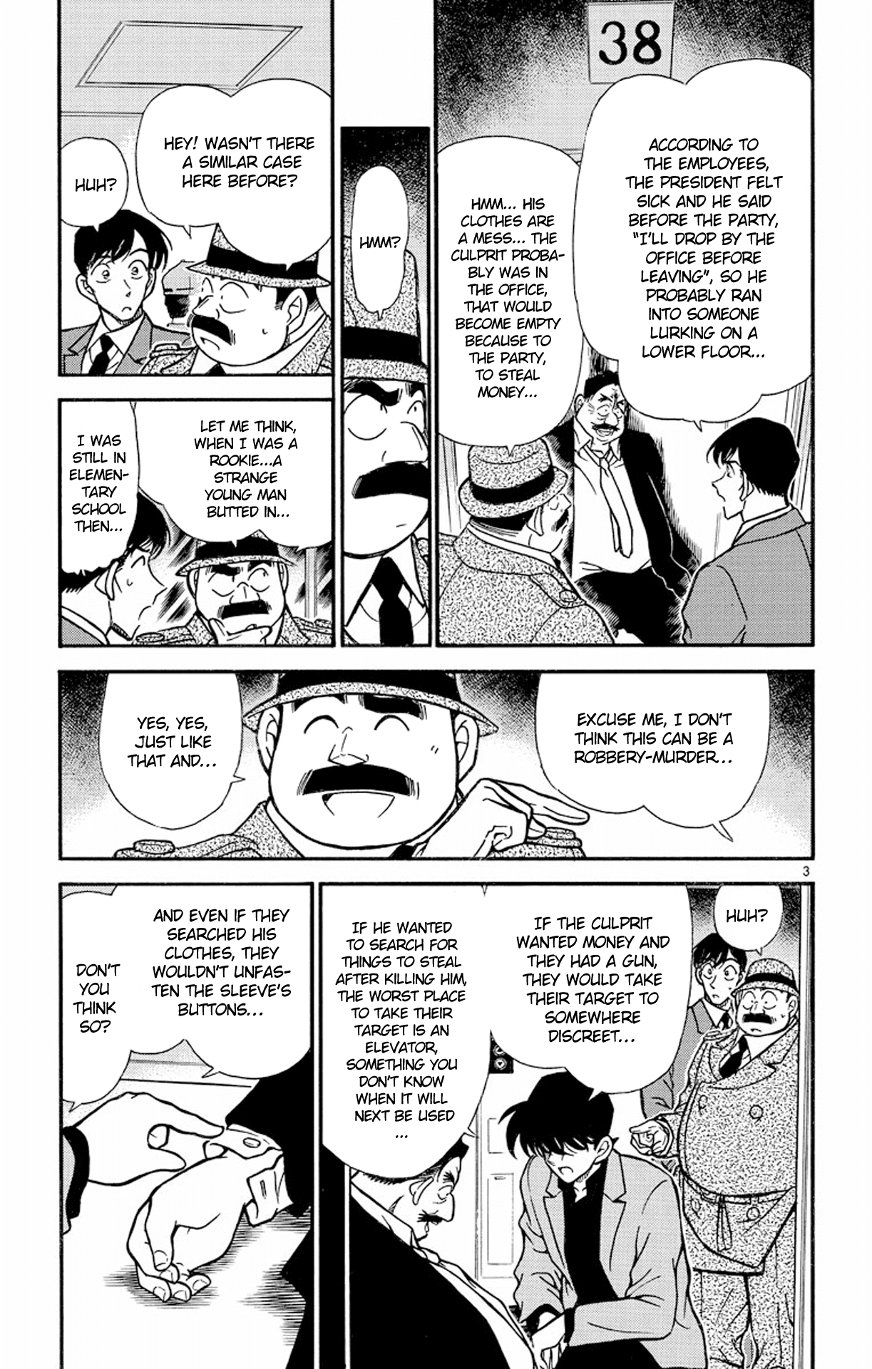 Detective Conan Chapter 259 page 4 - Chapter 259: A Peaceful Time