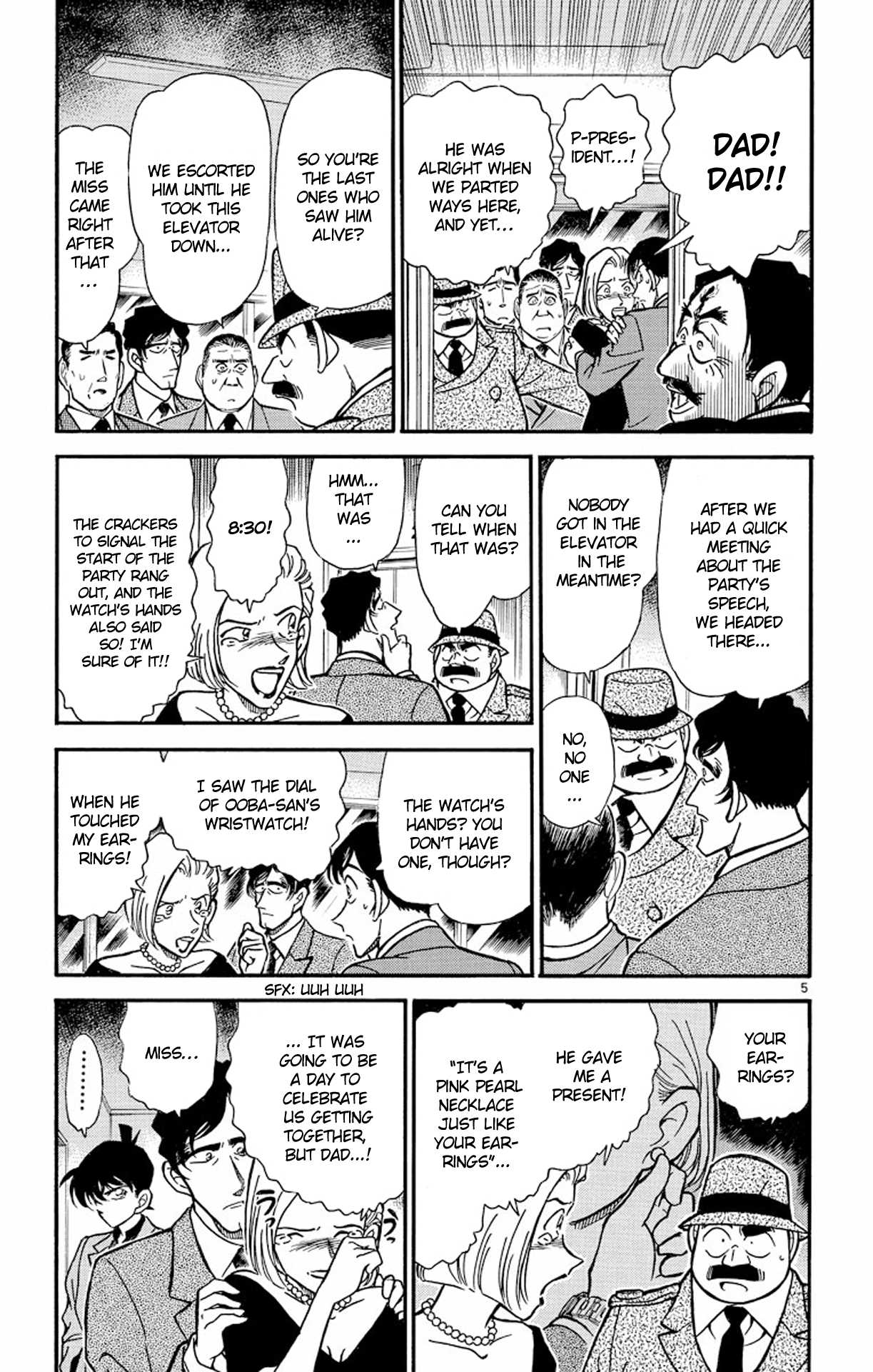 Detective Conan Chapter 259 page 6 - Chapter 259: A Peaceful Time