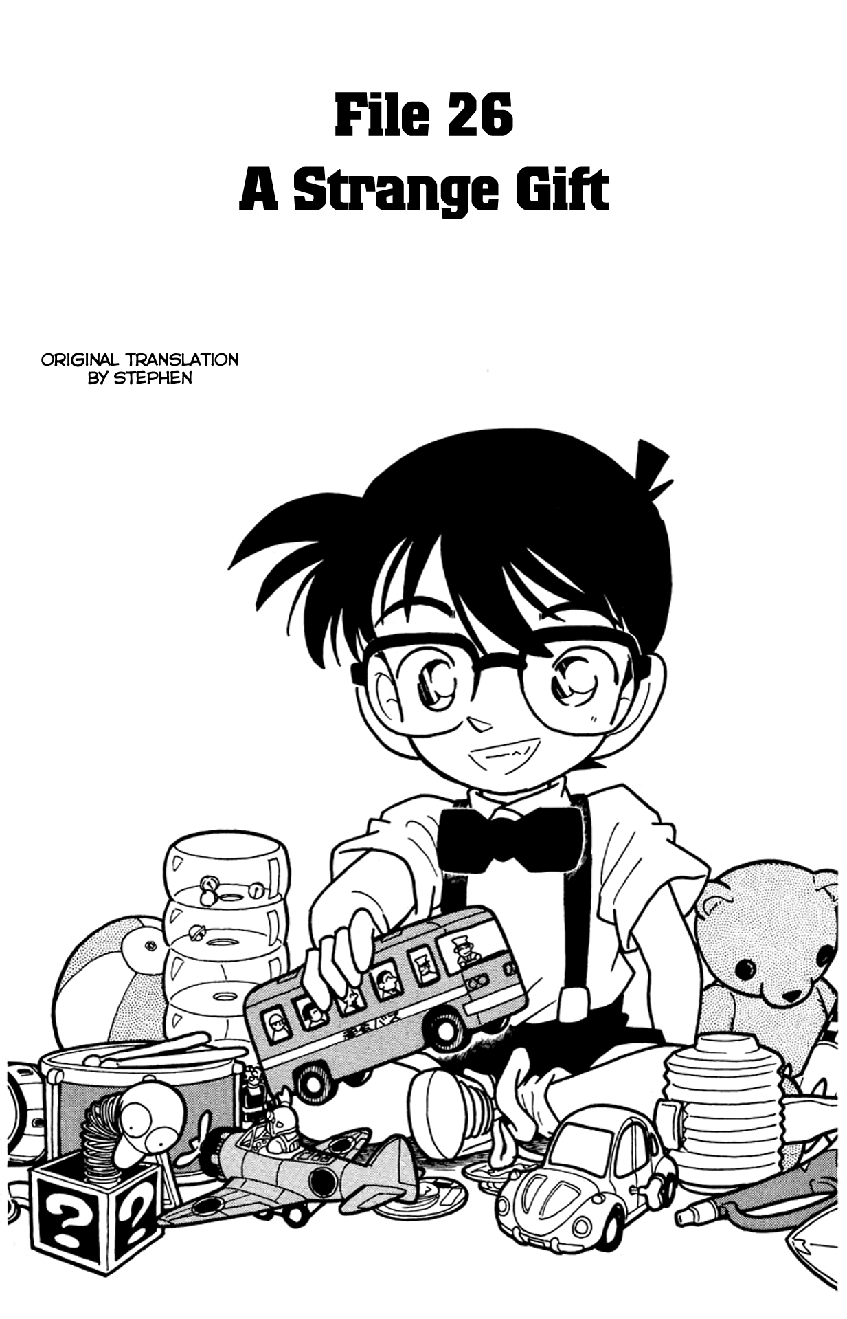 Detective Conan Chapter 26 page 2 - Chapter 26: A Strange Gift