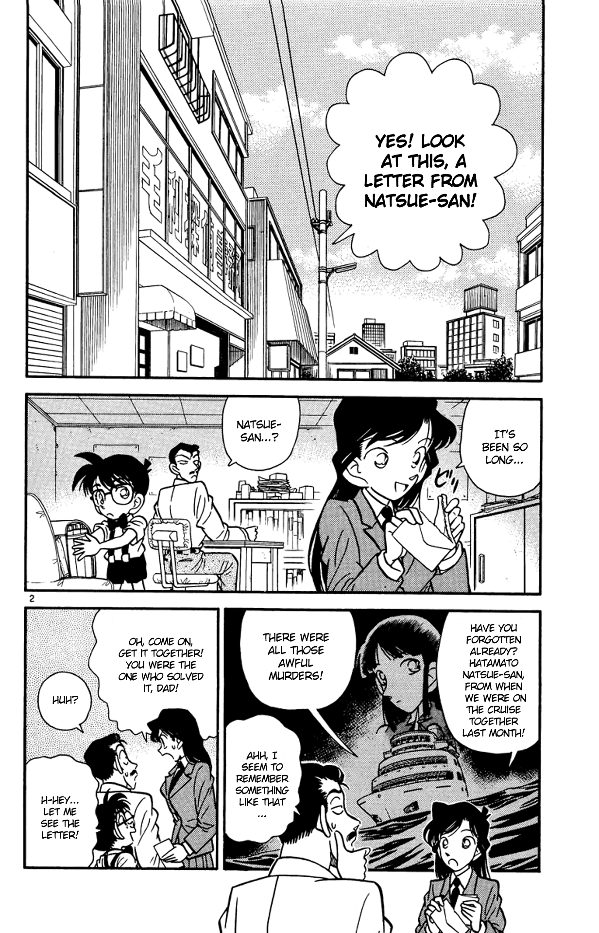 Detective Conan Chapter 26 page 3 - Chapter 26: A Strange Gift