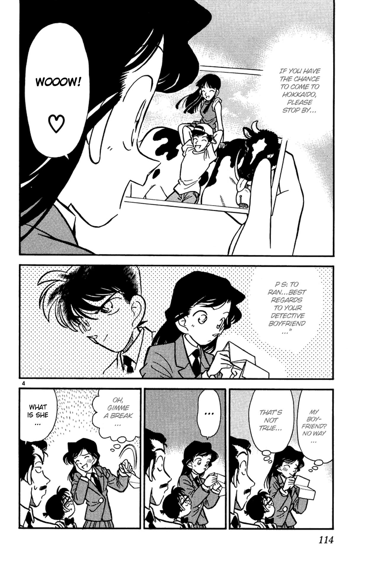 Detective Conan Chapter 26 page 5 - Chapter 26: A Strange Gift