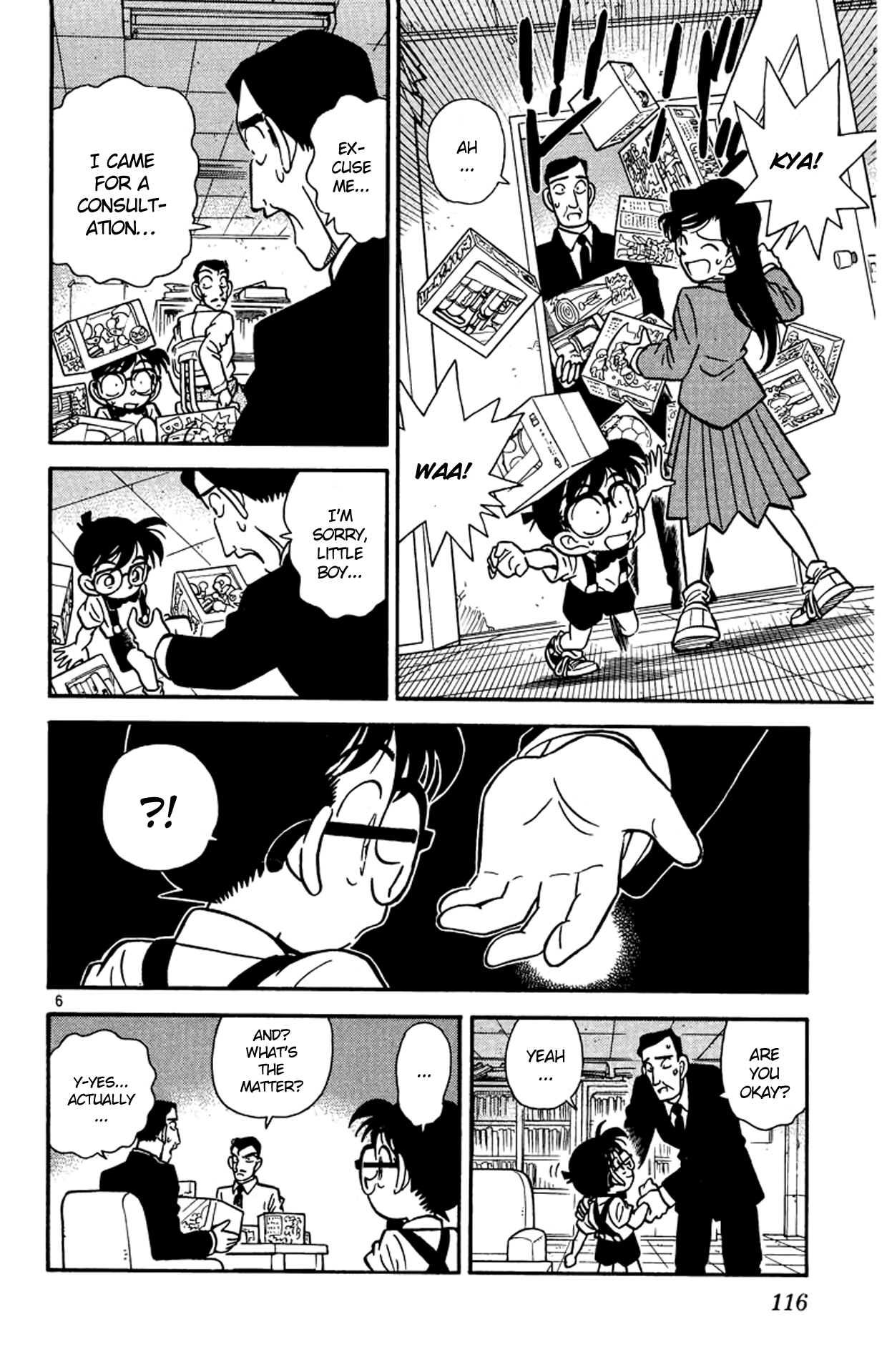 Detective Conan Chapter 26 page 7 - Chapter 26: A Strange Gift