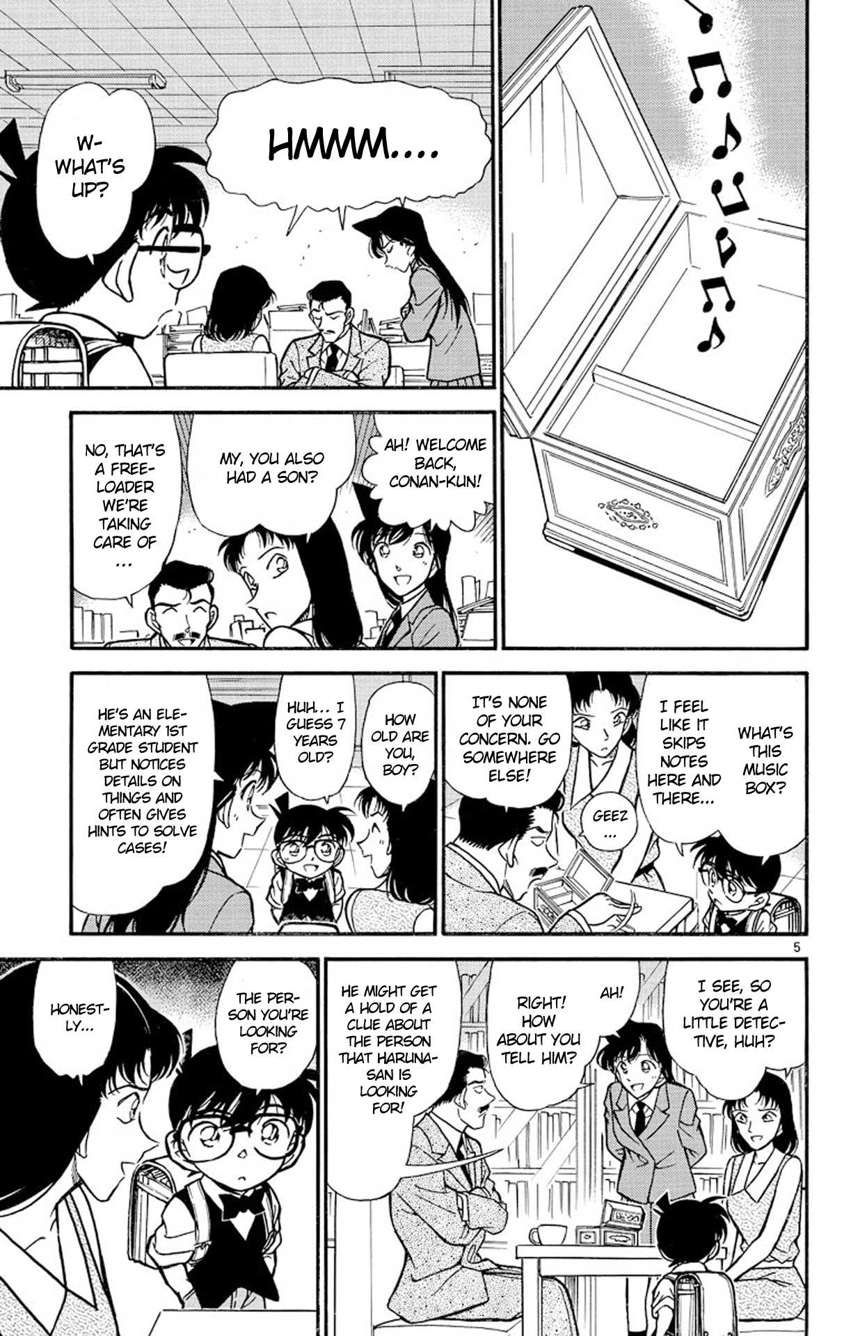 Detective Conan Chapter 261 page 6 - Chapter 261: Strike Like a Chord?!