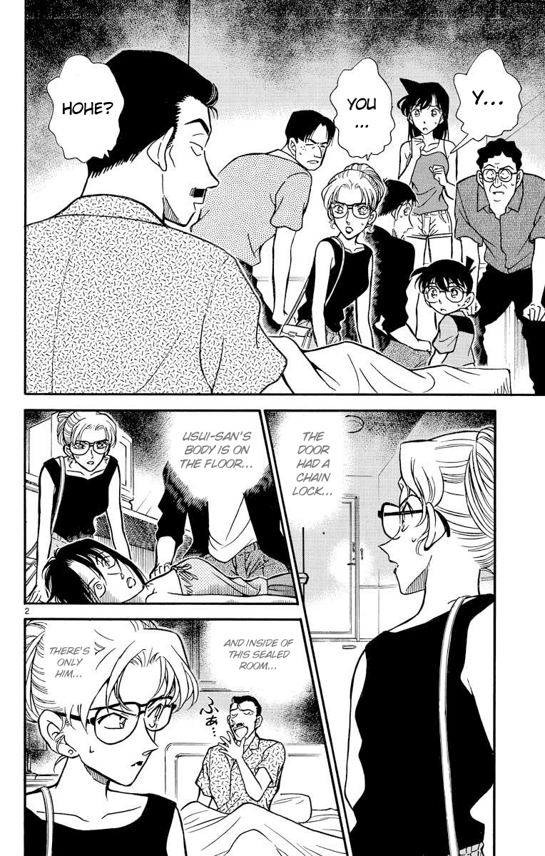 Detective Conan Chapter 265 page 3 - Chapter 265: Material Suspect