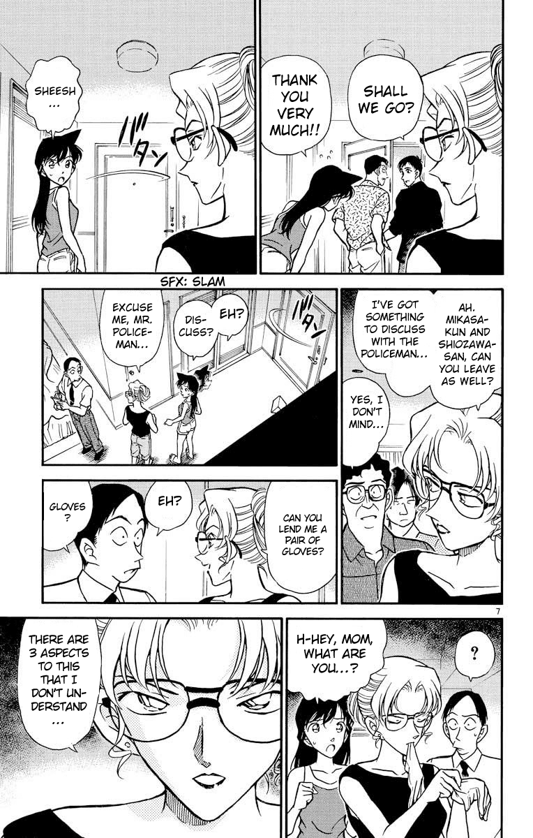 Detective Conan Chapter 265 page 8 - Chapter 265: Material Suspect