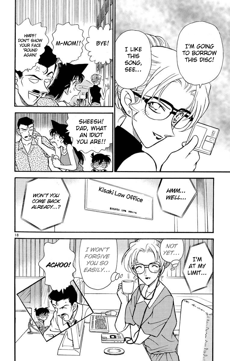 Detective Conan Chapter 266 page 19 - Chapter 266: Daringly