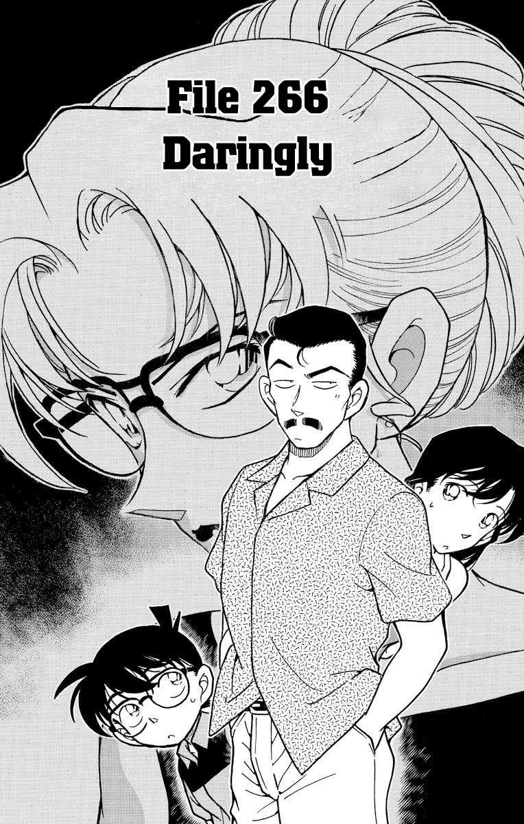 Detective Conan Chapter 266 page 2 - Chapter 266: Daringly