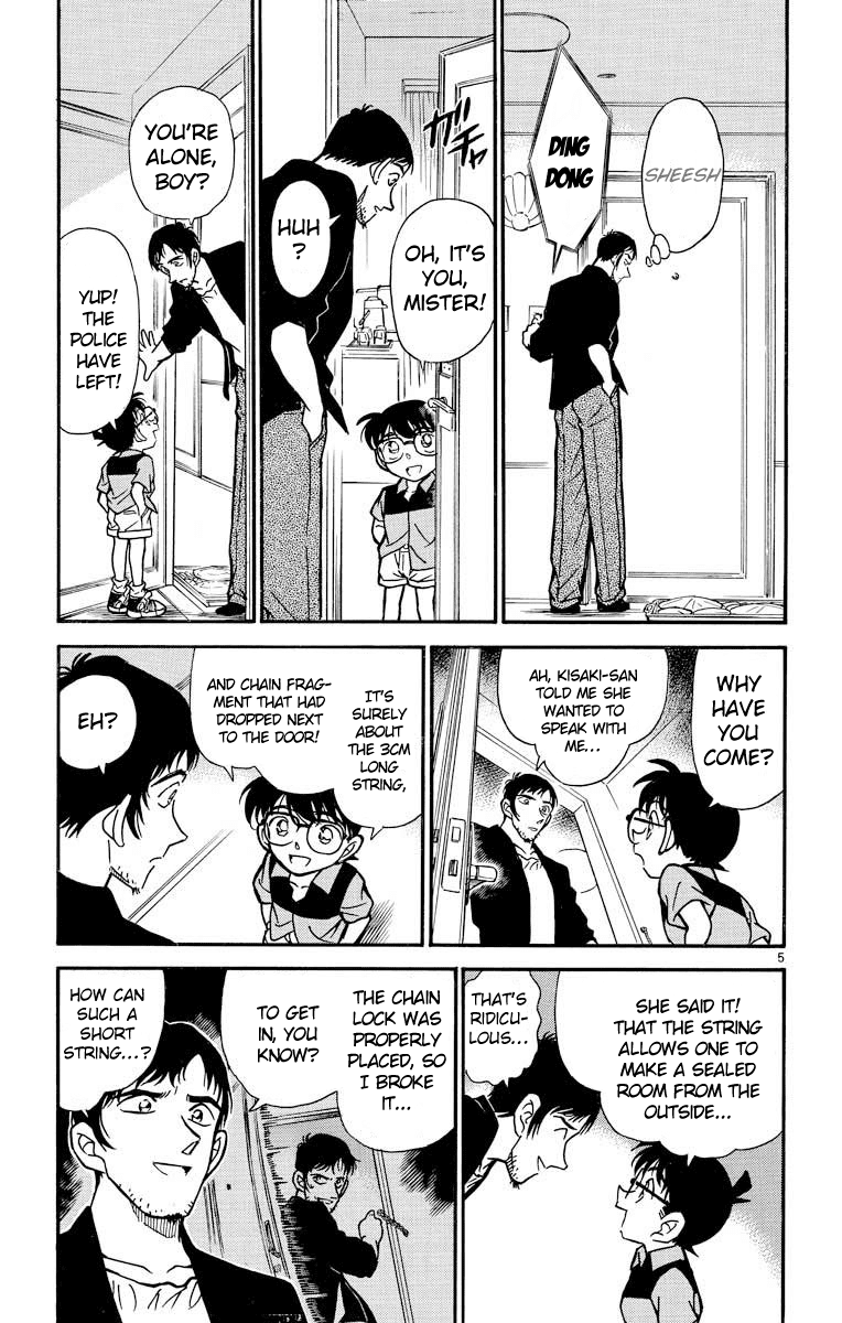 Detective Conan Chapter 266 page 6 - Chapter 266: Daringly