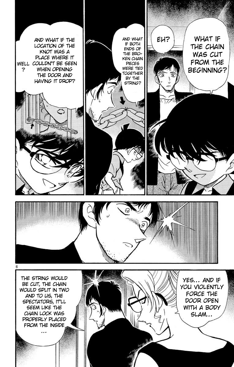 Detective Conan Chapter 266 page 7 - Chapter 266: Daringly