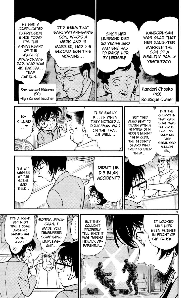 Detective Conan Chapter 268 page 10 - Chapter 268: The Imprisoned Policeman