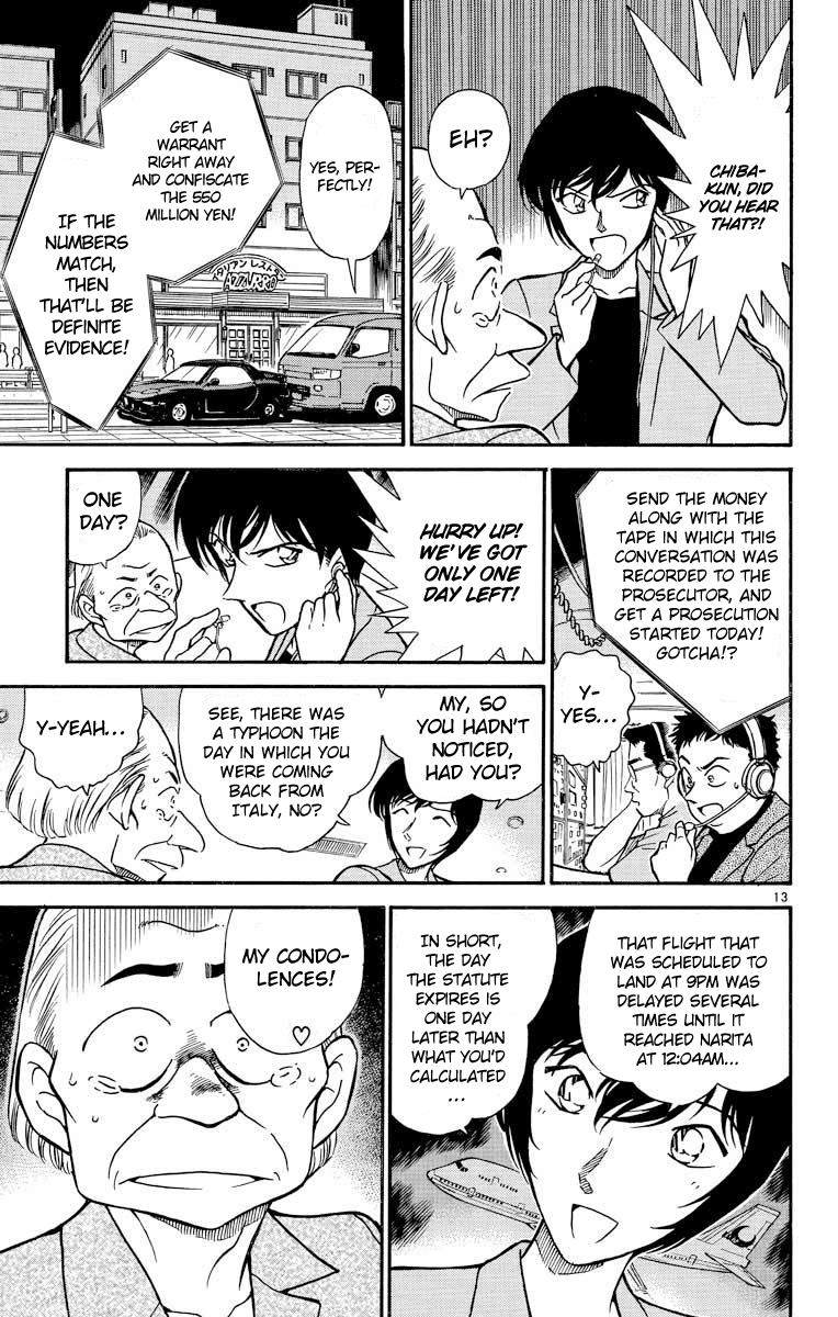 Detective Conan Chapter 269 page 14 - Chapter 269: Time Limit