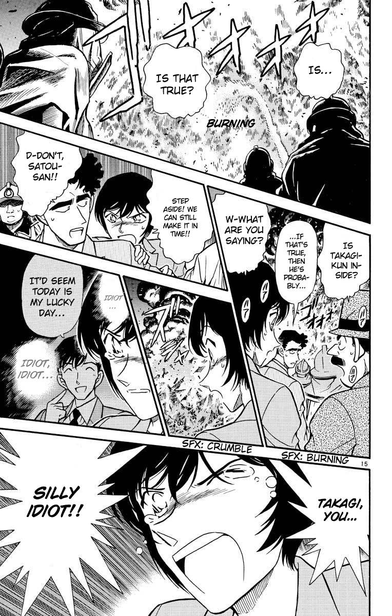 Detective Conan Chapter 269 page 16 - Chapter 269: Time Limit