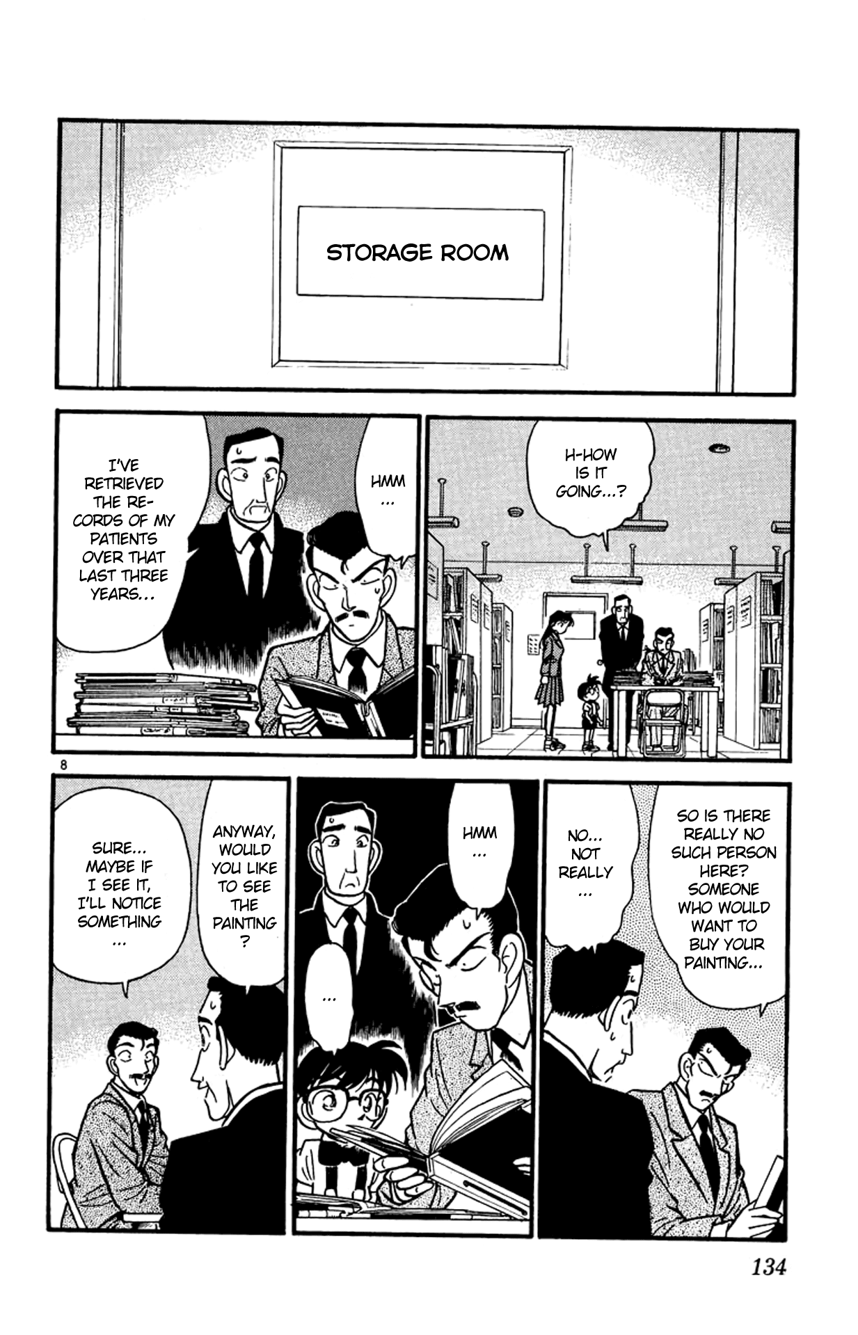Detective Conan Chapter 27 page 9 - Chapter 27: The Same Person