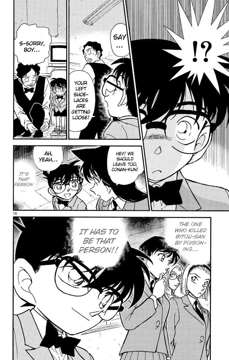 Detective Conan Chapter 271 page 17 - Chapter 271: TTX...