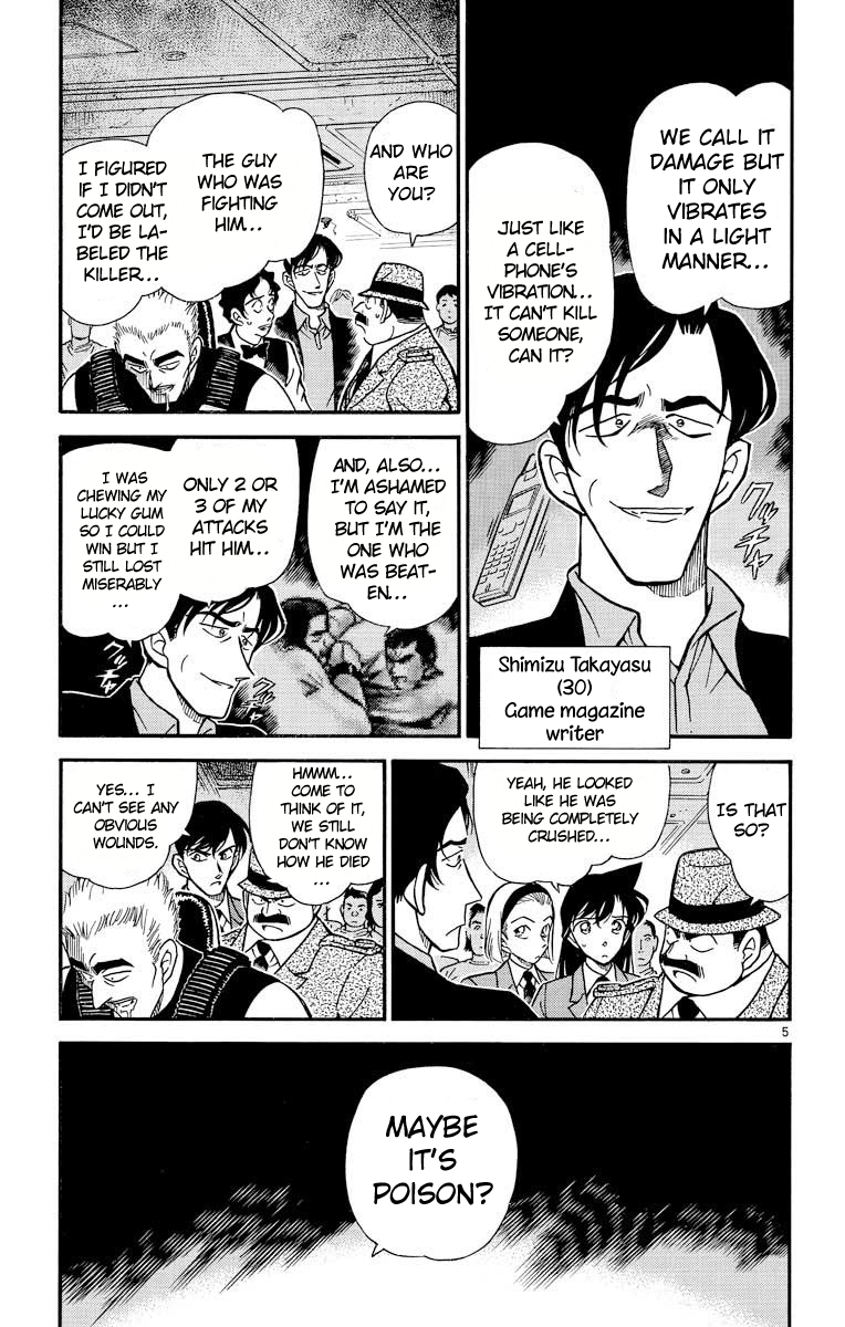 Detective Conan Chapter 271 page 6 - Chapter 271: TTX...