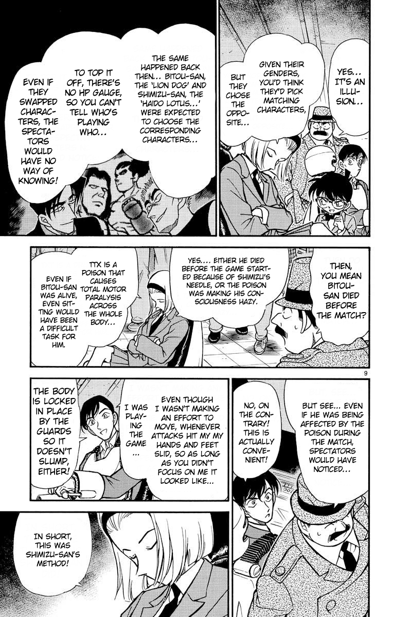 Detective Conan Chapter 272 page 10 - Chapter 272: Game Over
