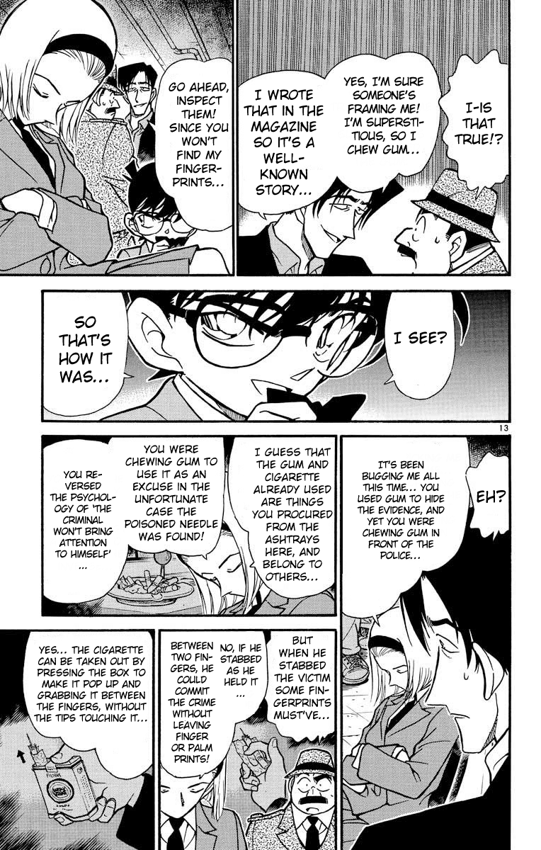 Detective Conan Chapter 272 page 14 - Chapter 272: Game Over
