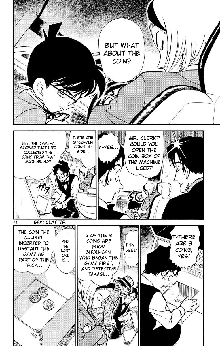 Detective Conan Chapter 272 page 15 - Chapter 272: Game Over