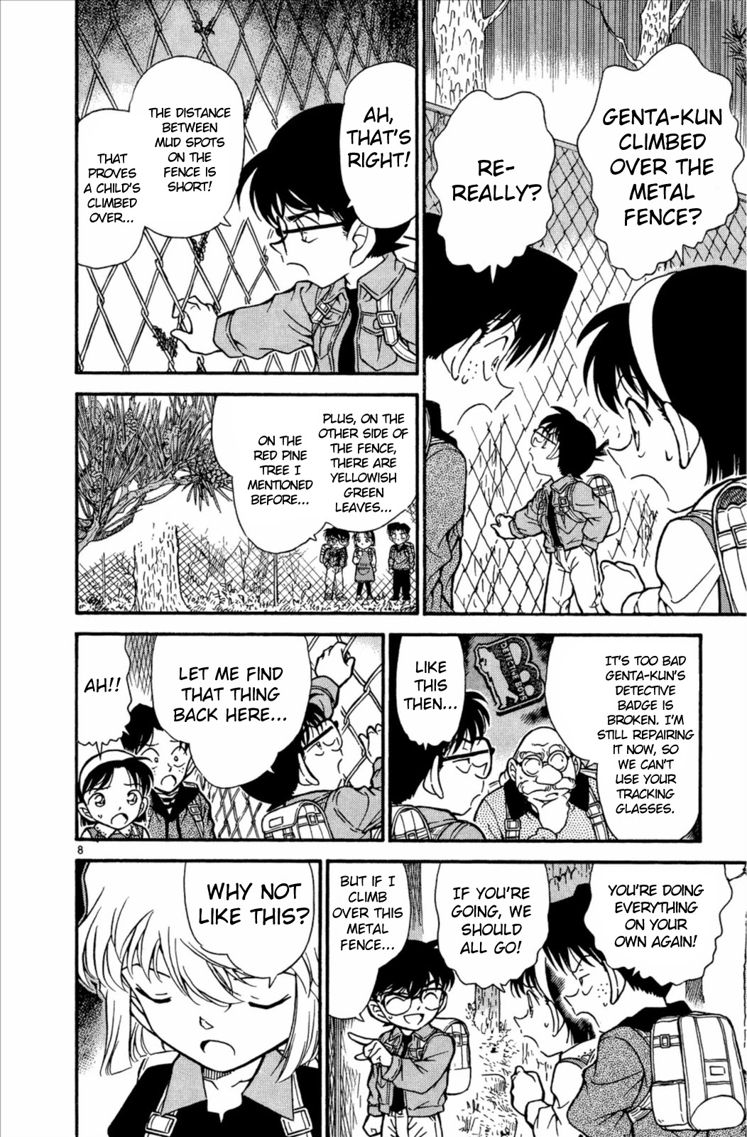 Detective Conan Chapter 273 page 9 - Chapter 273: Enemies on the Same Boat