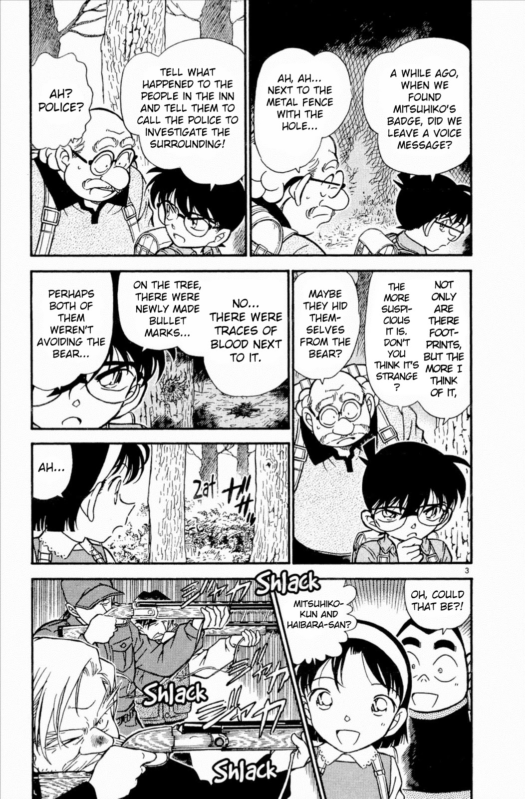 Detective Conan Chapter 274 page 4 - Chapter 274: The Shrunken Target