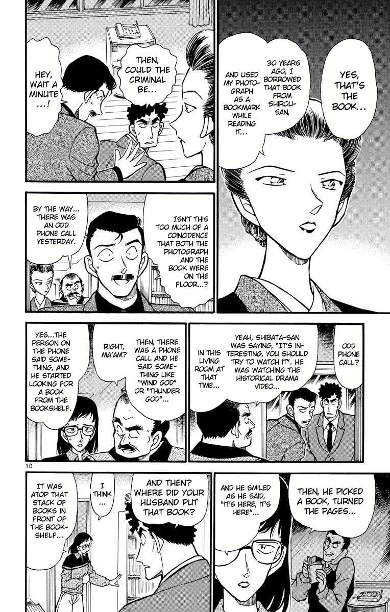 Detective Conan Chapter 277 page 11 - Chapter 277: The Evidence Held