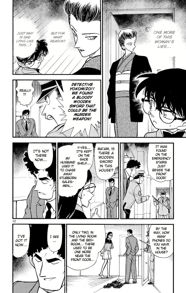 Detective Conan Chapter 277 page 13 - Chapter 277: The Evidence Held