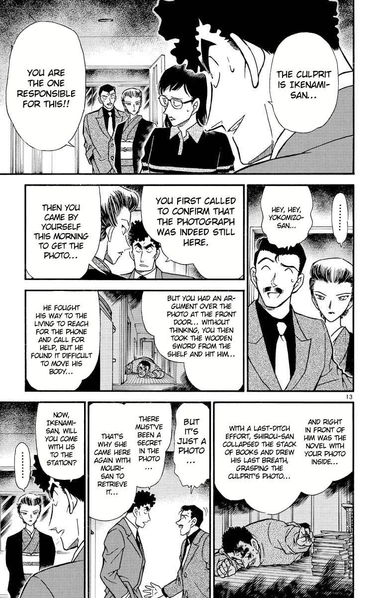 Detective Conan Chapter 277 page 14 - Chapter 277: The Evidence Held
