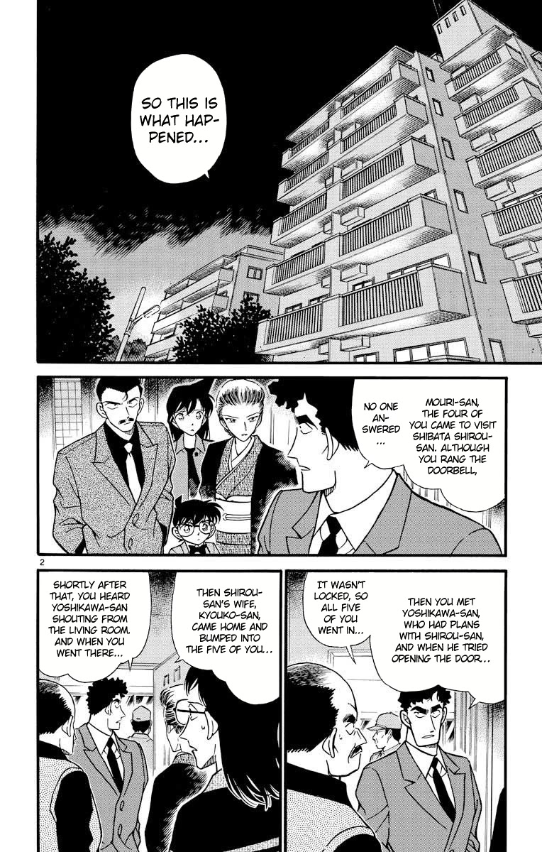 Detective Conan Chapter 277 page 3 - Chapter 277: The Evidence Held
