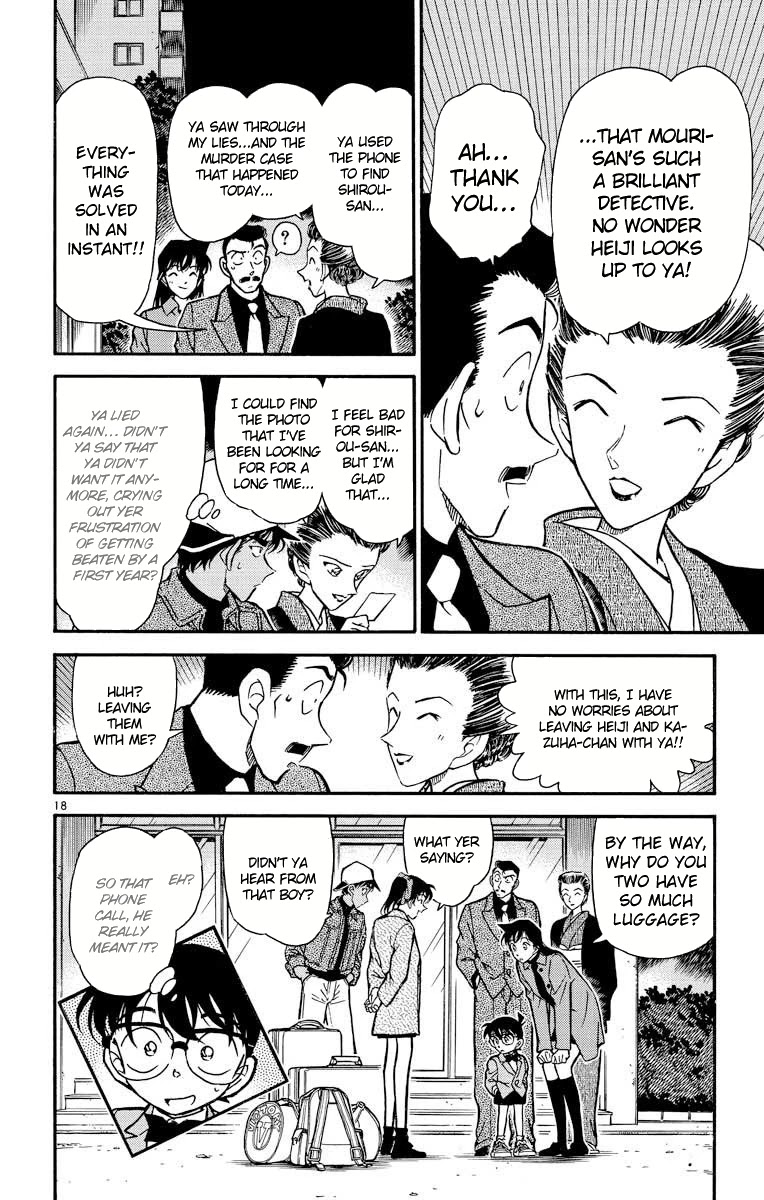 Detective Conan Chapter 278 page 19 - Chapter 278: The Horrifying Woman
