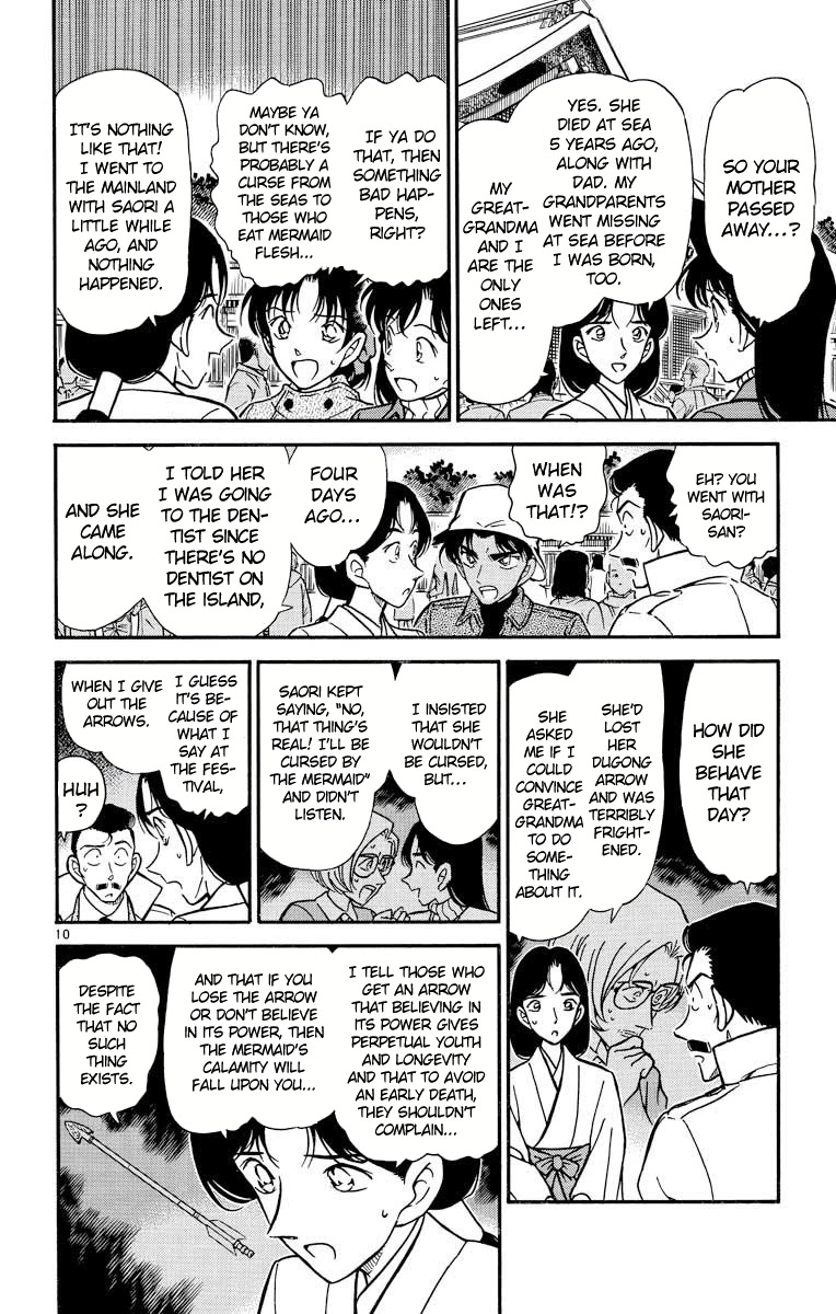 Detective Conan Chapter 279 page 11 - Chapter 279: The Mermaid's Curse